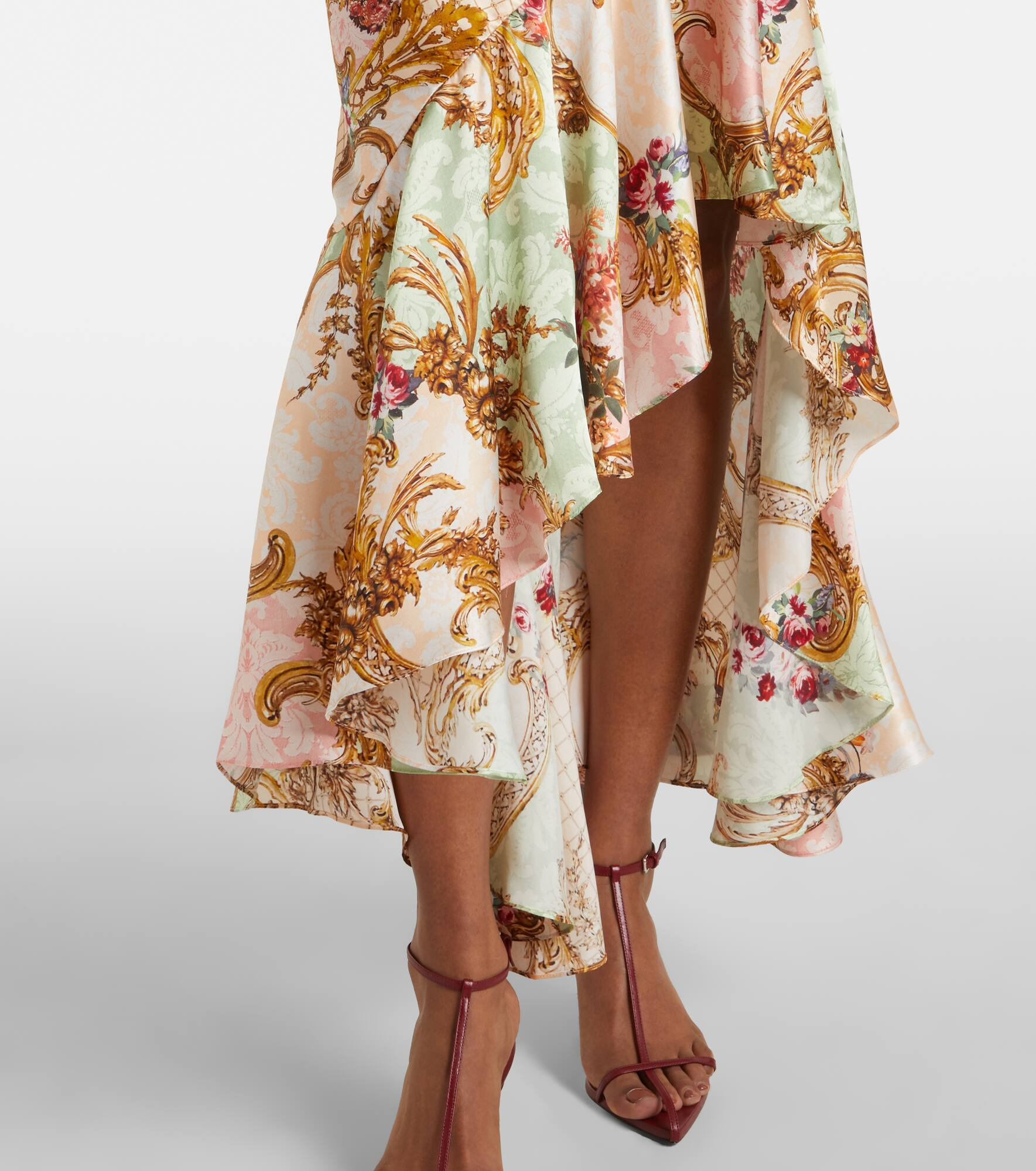 Queens Quarters silk maxi dress - 5