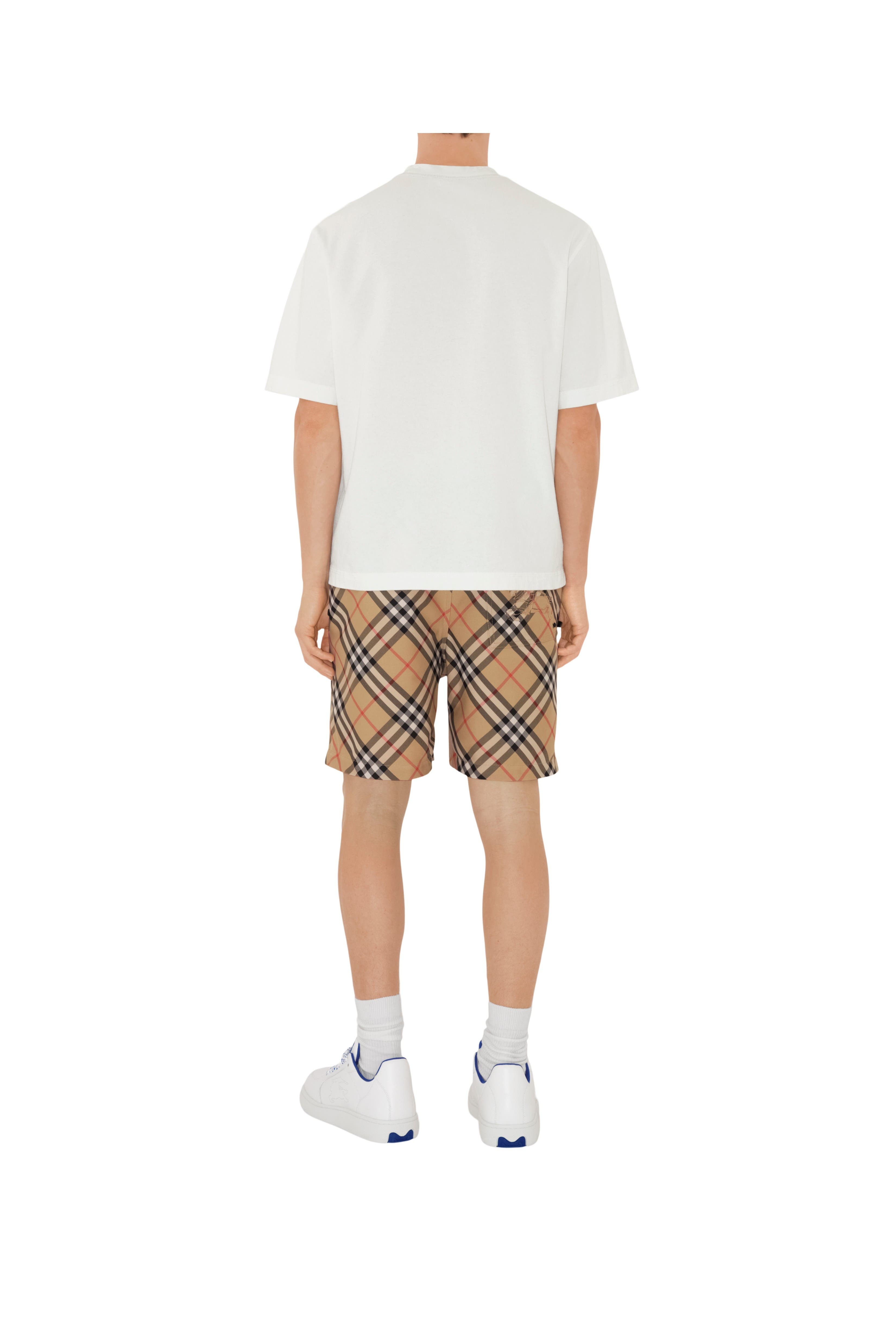 burberry Check Shorts in Sand at Nordstrom - 4