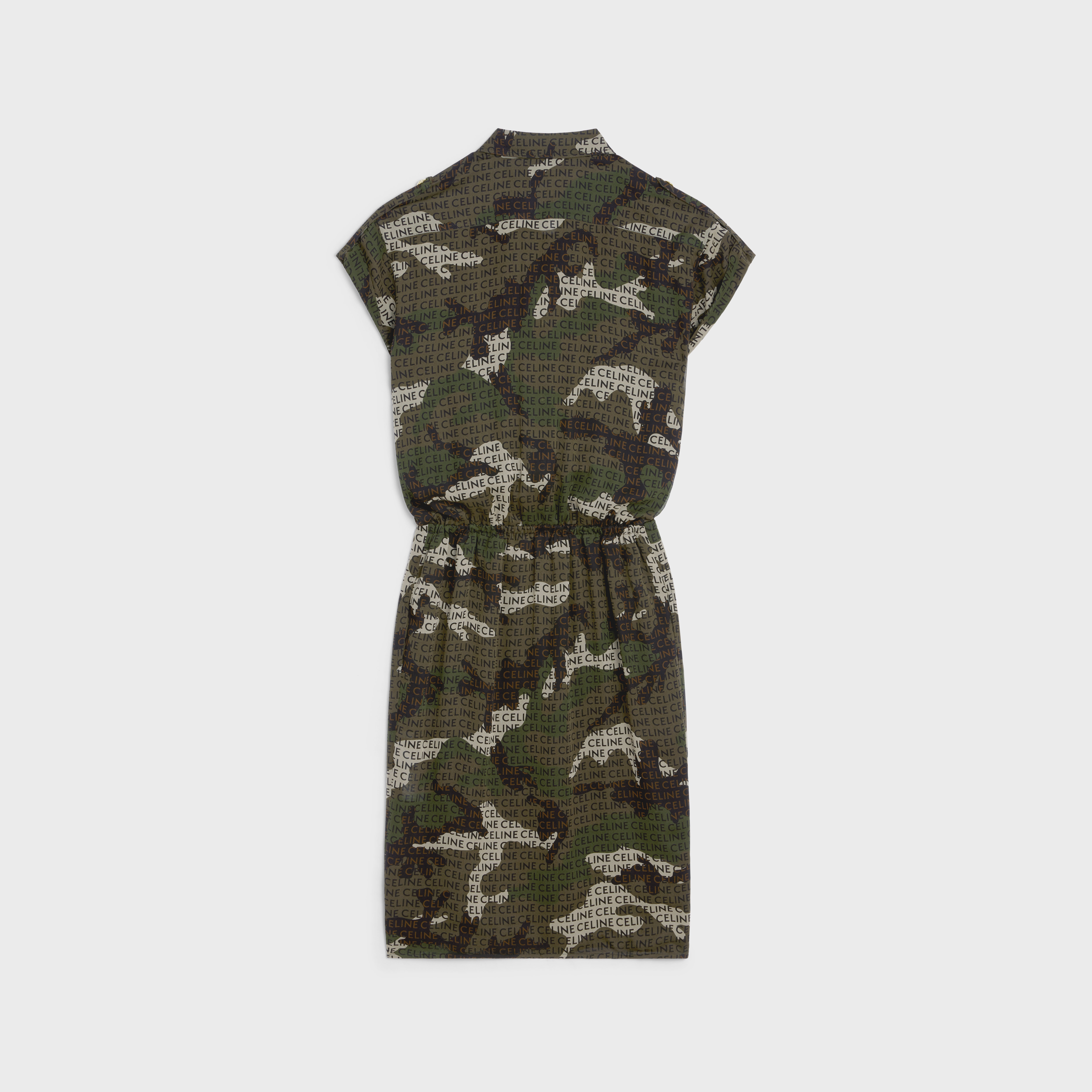 SHIRT DRESS IN SILK GEORGETTE - 2