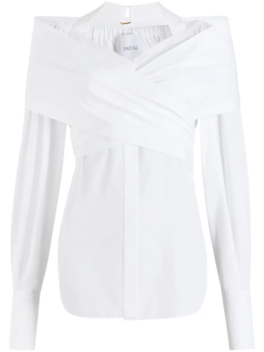 DRAPED BLOUSE - 1