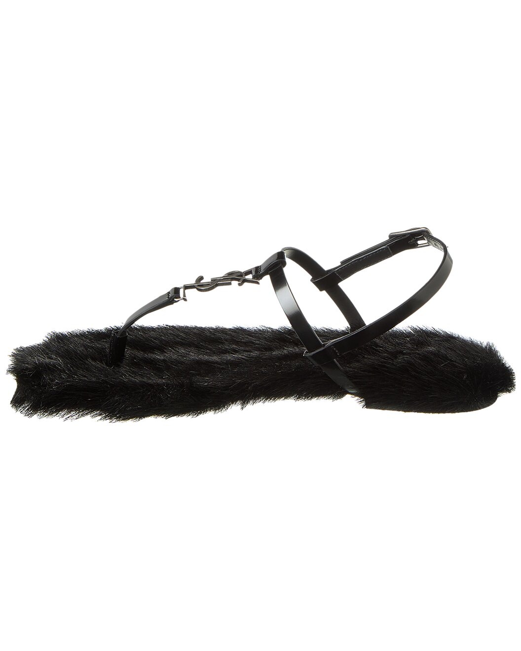 Saint Laurent Cassandra Leather Sandal - 2