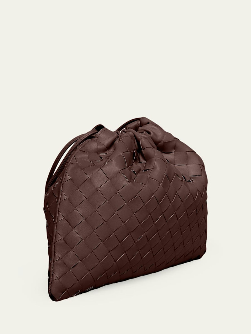Bottega Veneta Medium Leather Pouch Bag outlook