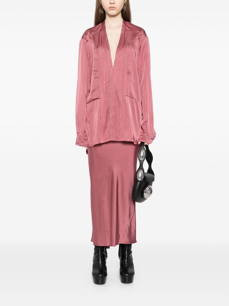 Rick Owens calf bias skirt outlook