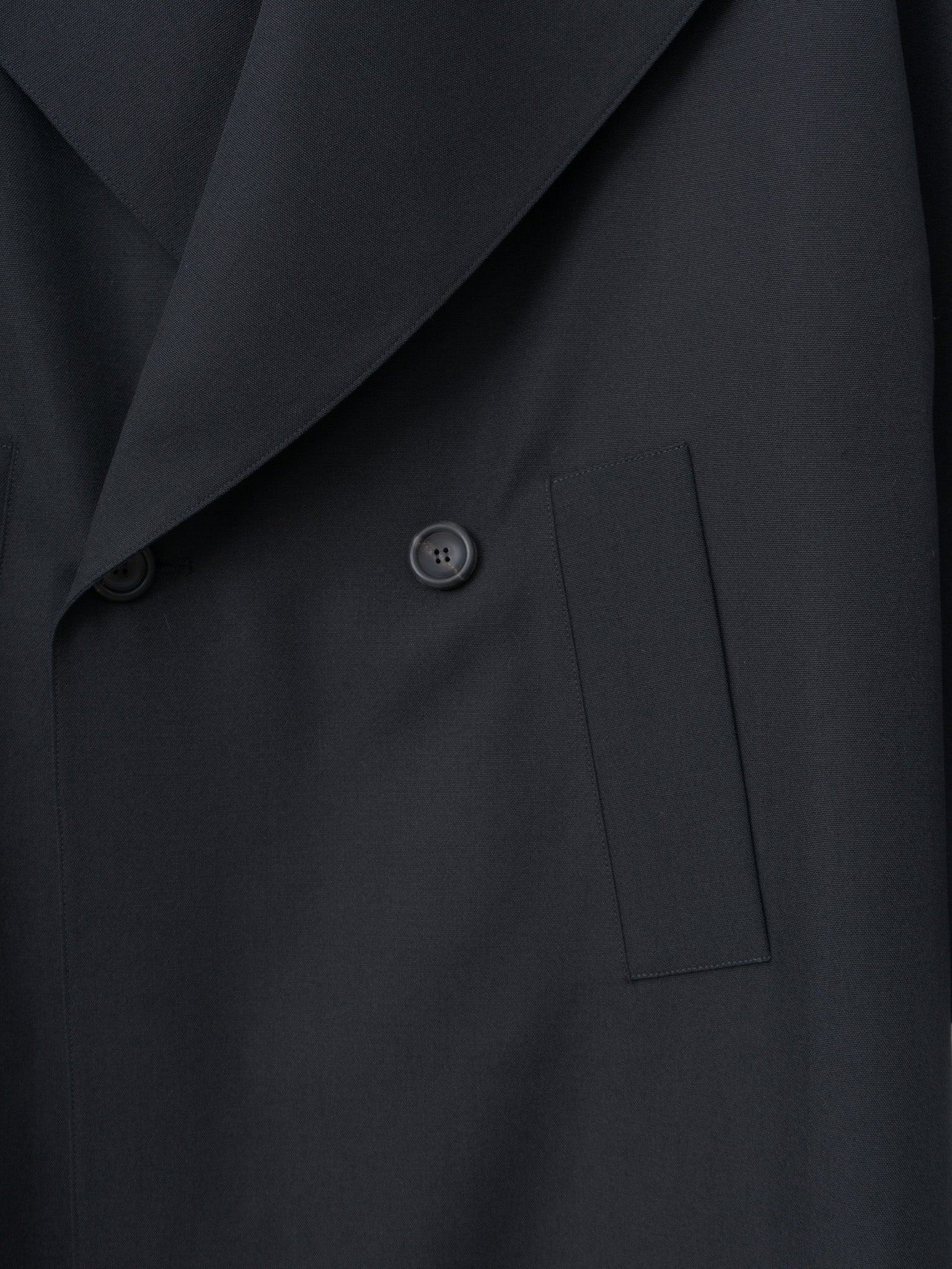 The Groundsman Coat - Compact Suiting Flint - 9