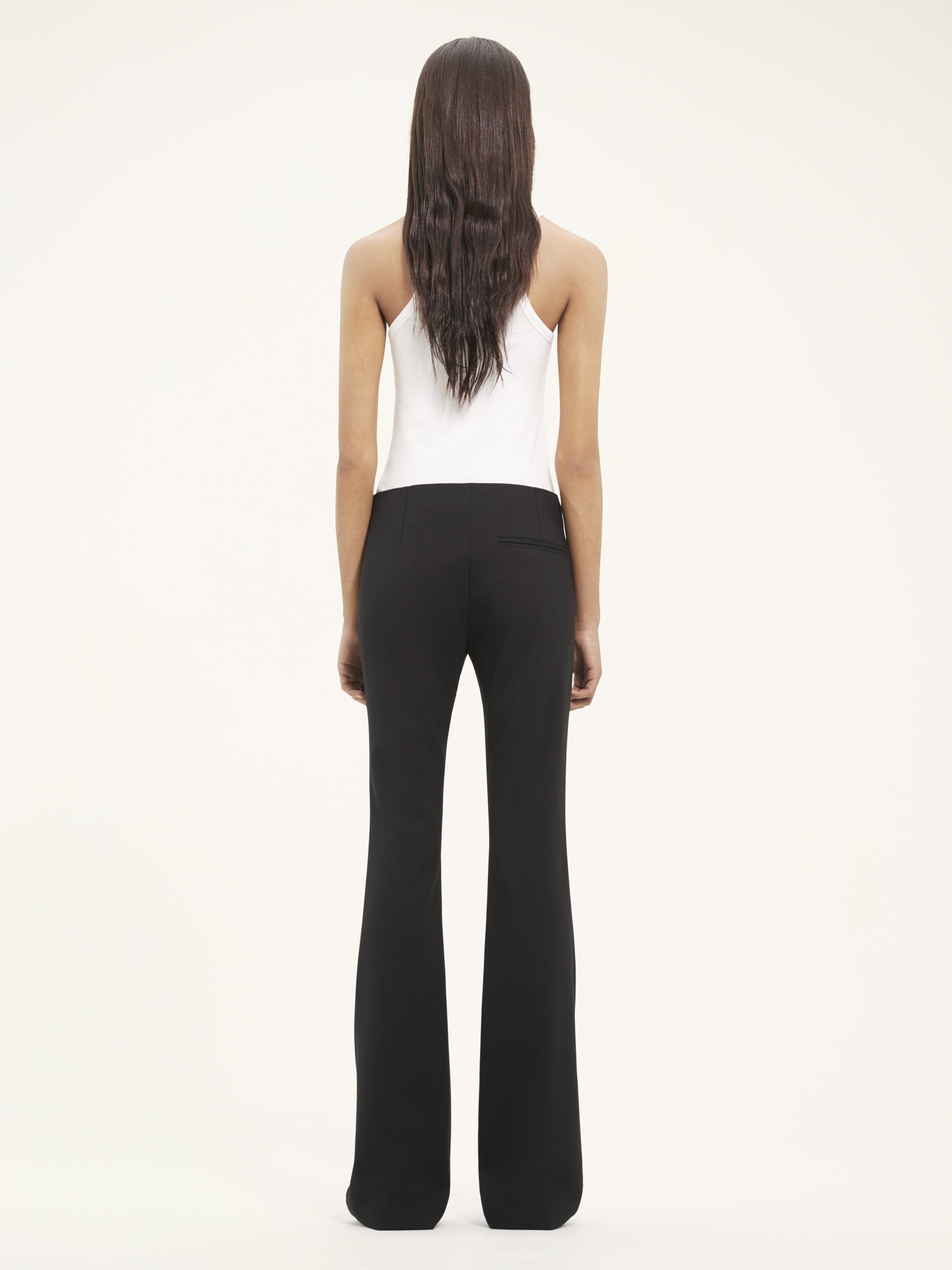 TWIST TAILORED WOOL PANTS - 4