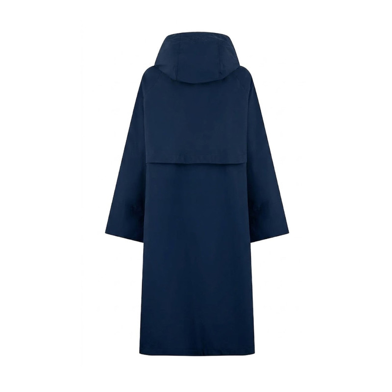 Herno Herno Long Trench Coat Blue Polyester outlook