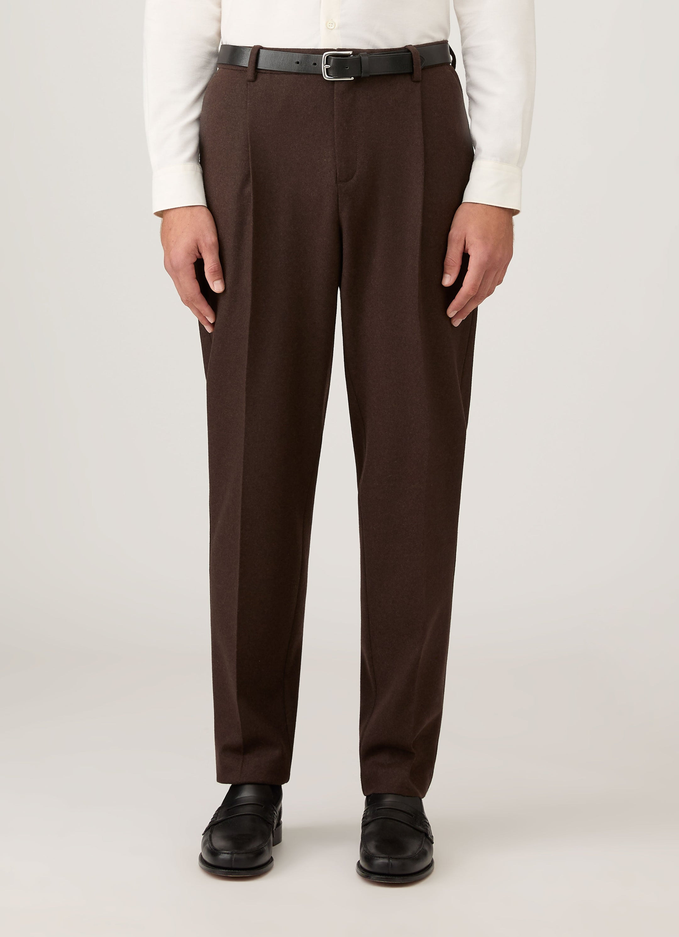 Boiled Wool Trouser - 2