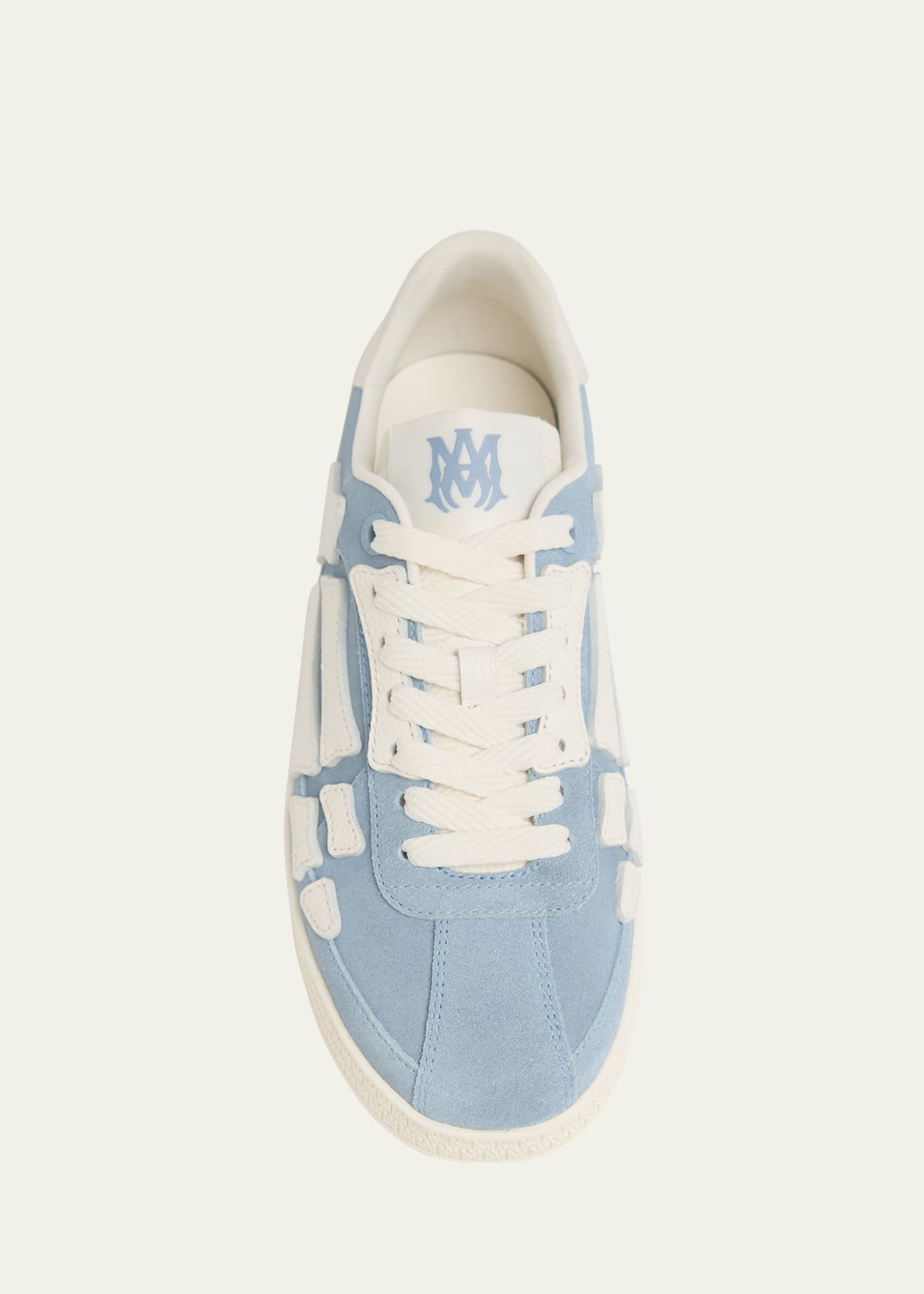 Men's Pacific Bones Suede Low-Top Sneakers - 5