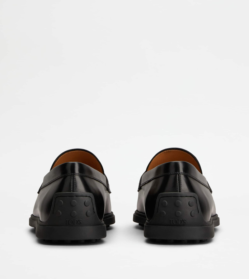 LOAFERS IN LEATHER - BLACK 3