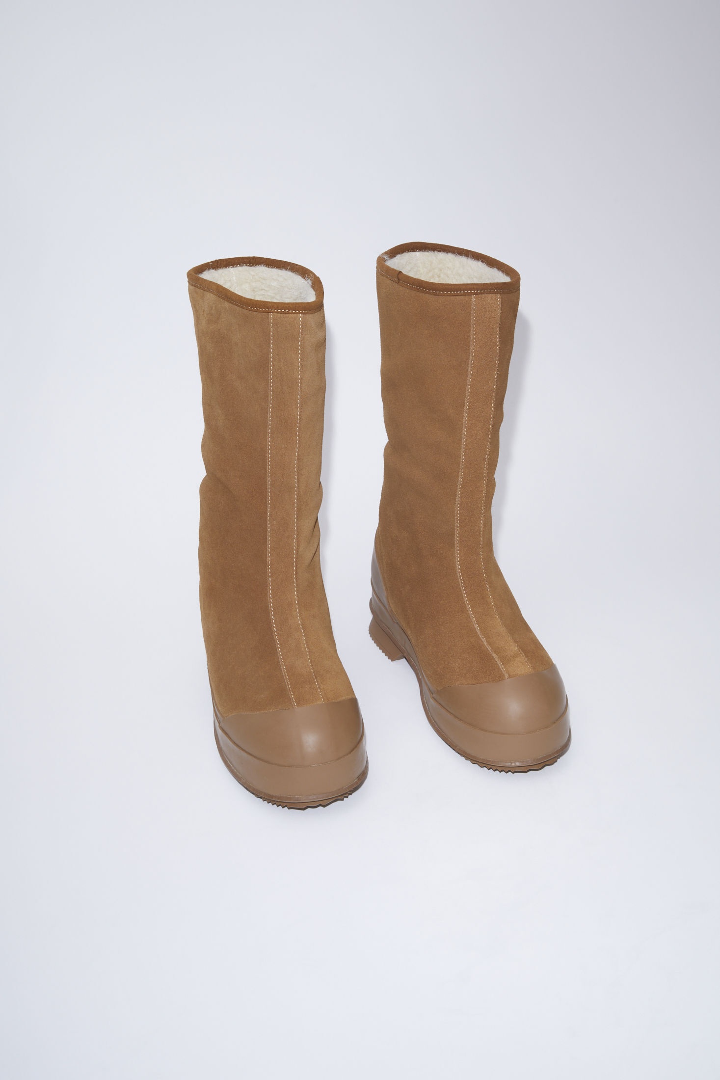 Reversible ankle boots - Brown/beige - 4