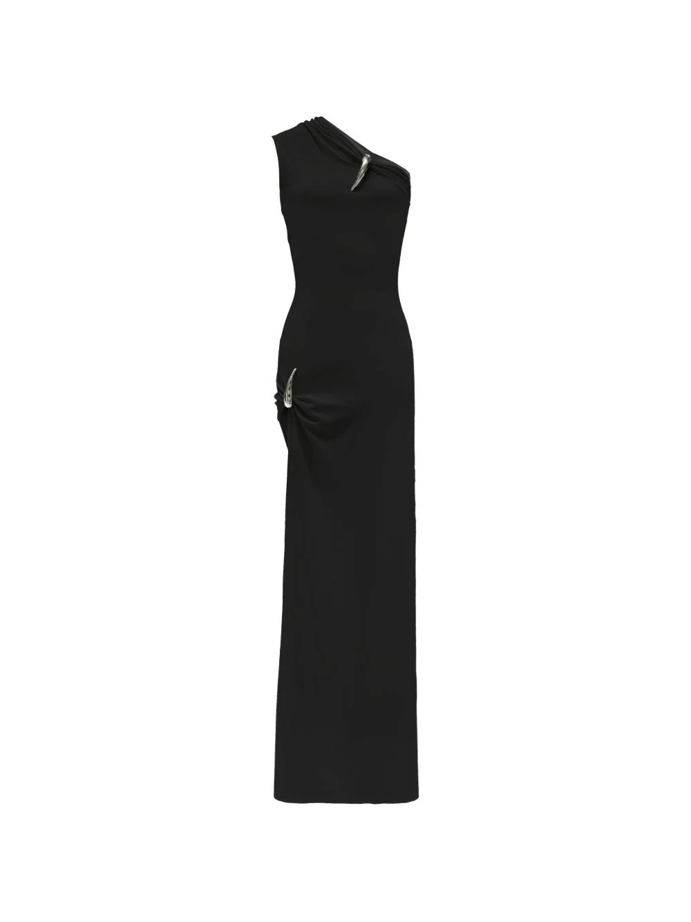 Claw one-shoulder maxi dress - 1