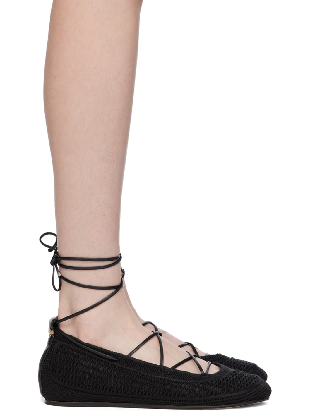 Black Belna Ballerina Flats - 1