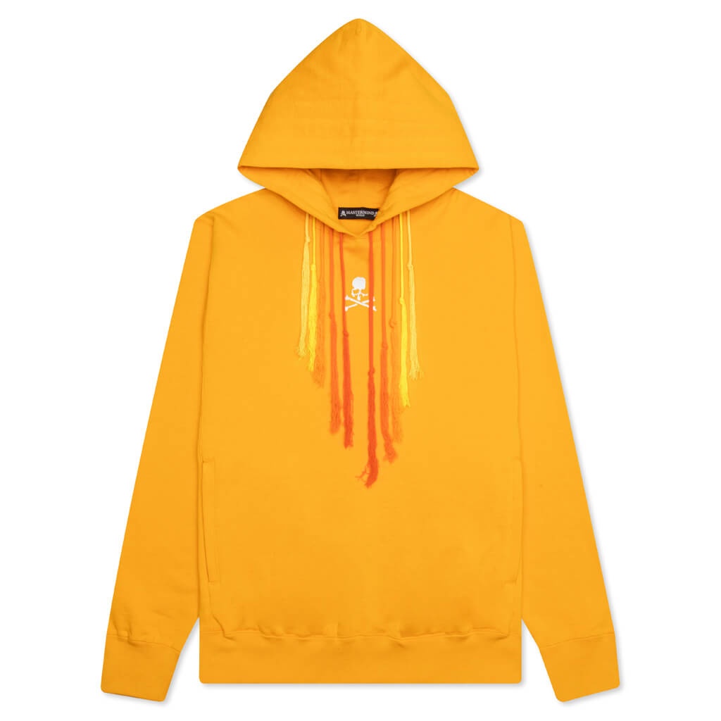 MASTERMIND WORLD MULTI STRING HOODIE - YELLOW - 1