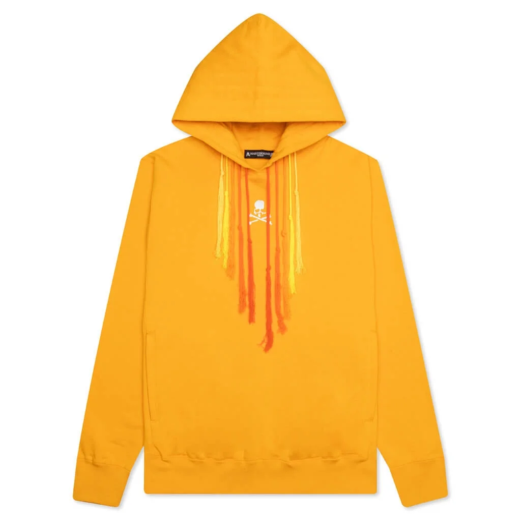 MASTERMIND WORLD MULTI STRING HOODIE - YELLOW - 1