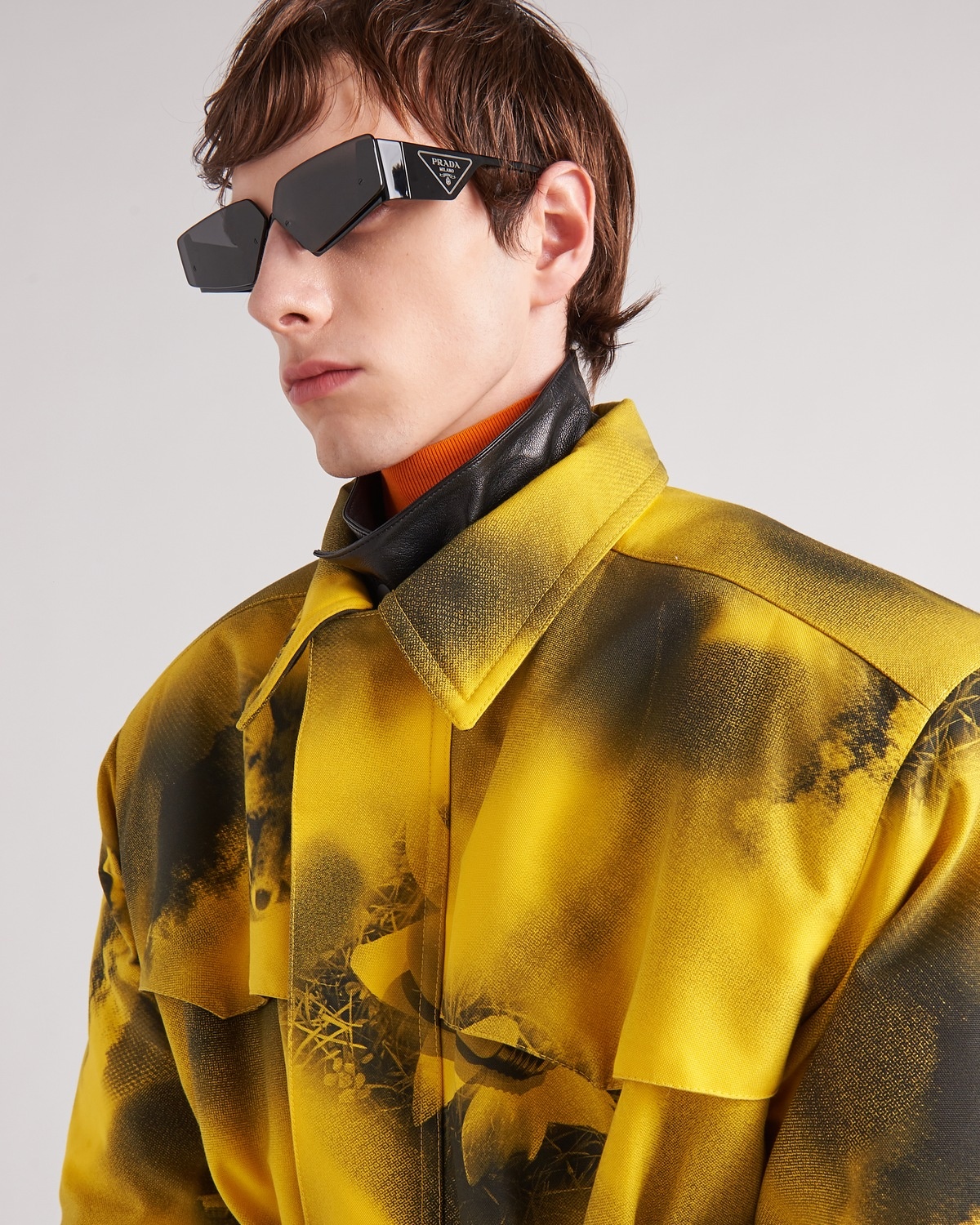 Printed Re-Nylon parka - 3