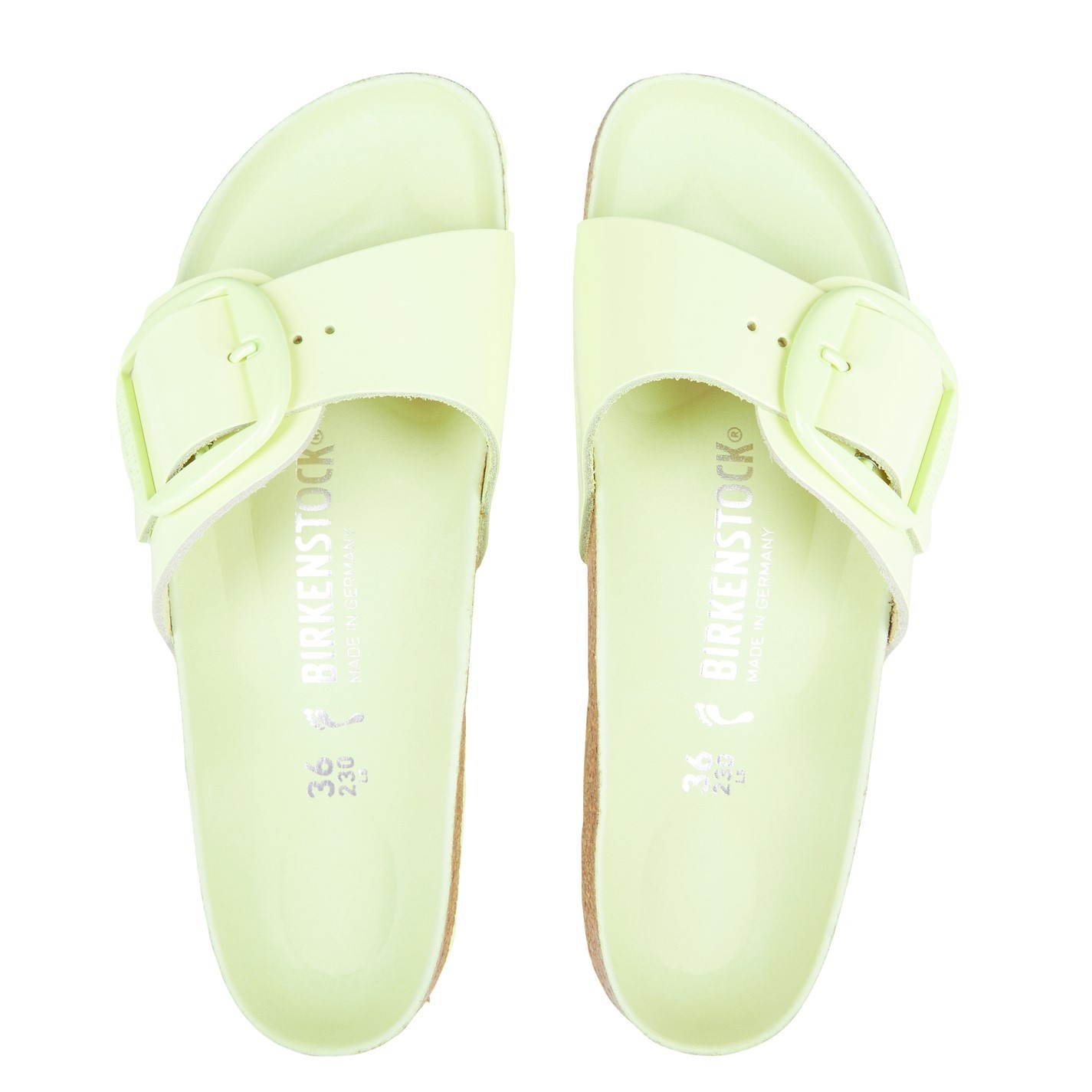 Madrid High Shine Big Buckle Sandals - 5