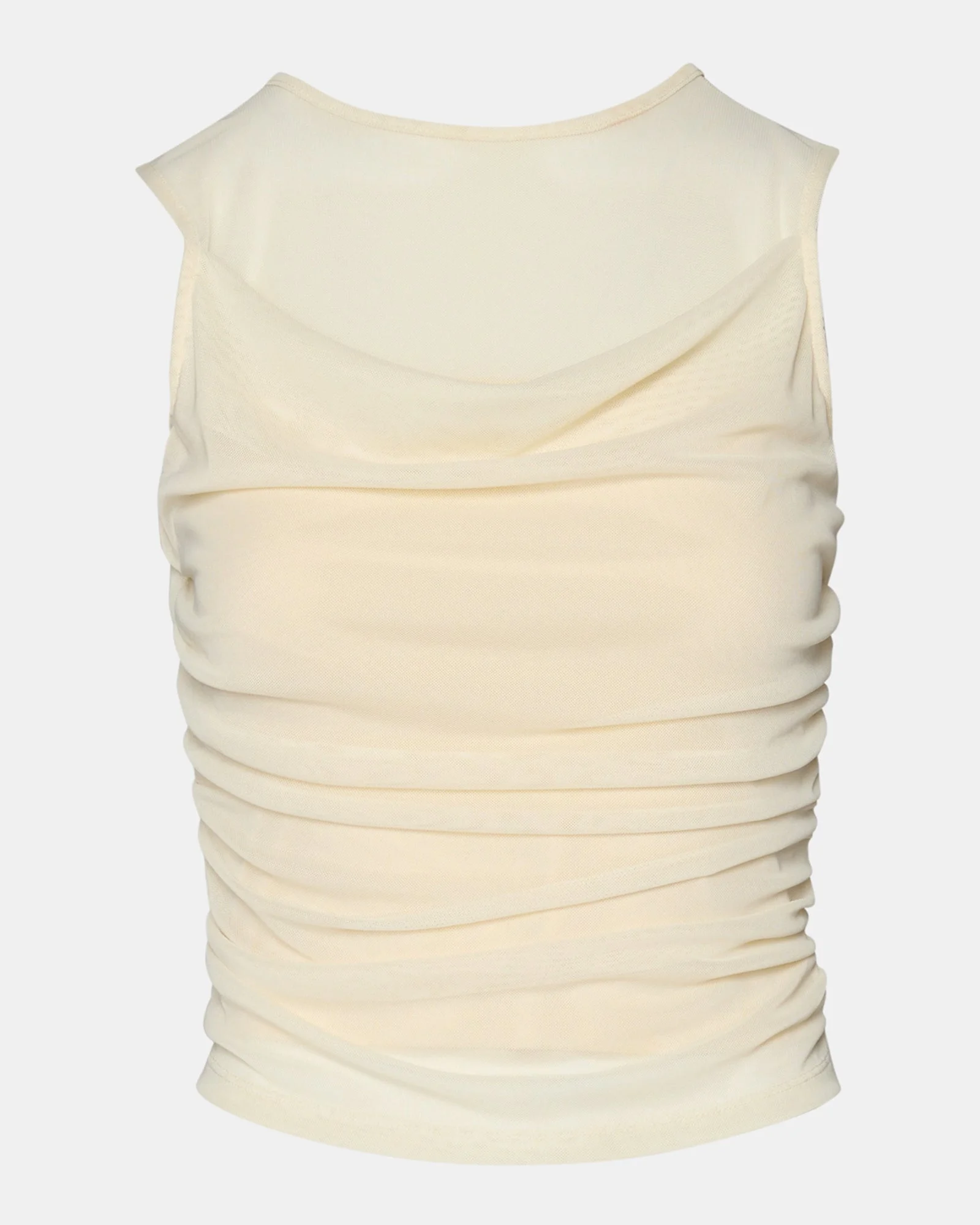 ROMAN KNIT TOP CREAM - 1