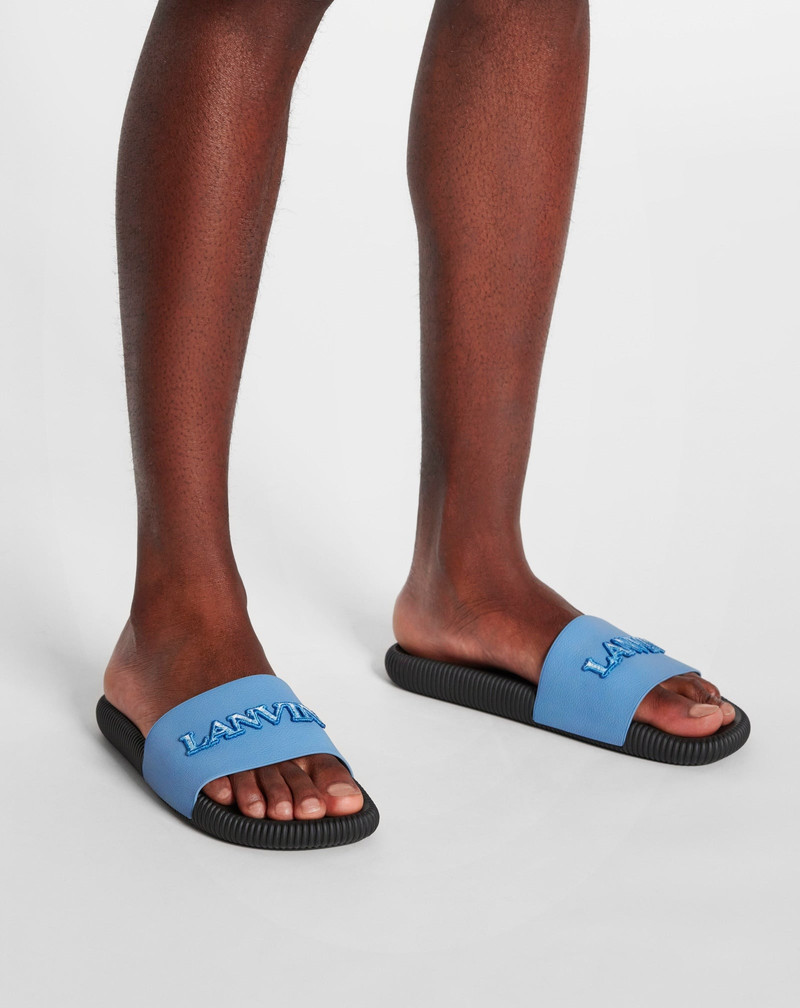 Lanvin ARPÈGE EMBROIDERED SLIDES outlook
