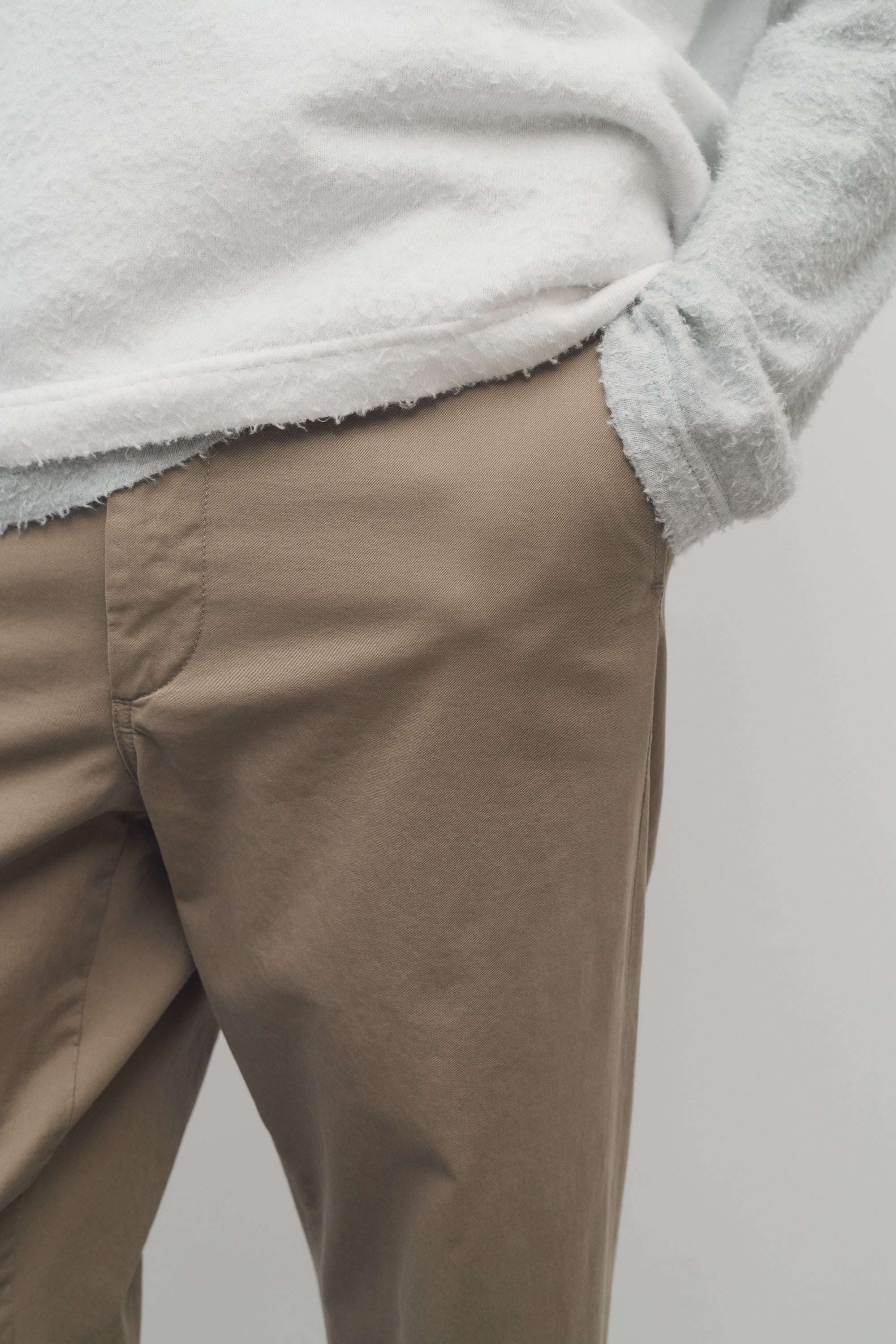 Zack Pant in Cotton and Cashmere - 6