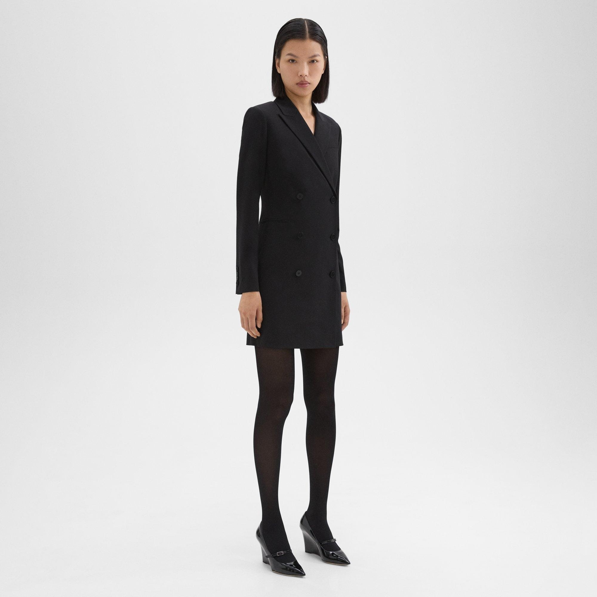 Blazer Dress in Good Wool - 3