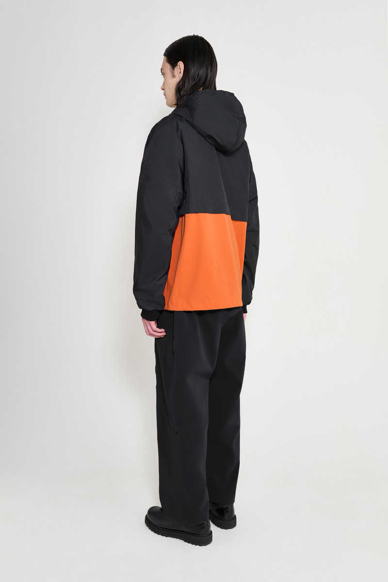 Forsa Two-Tone Matte Anorak Black/Pumpkin 3