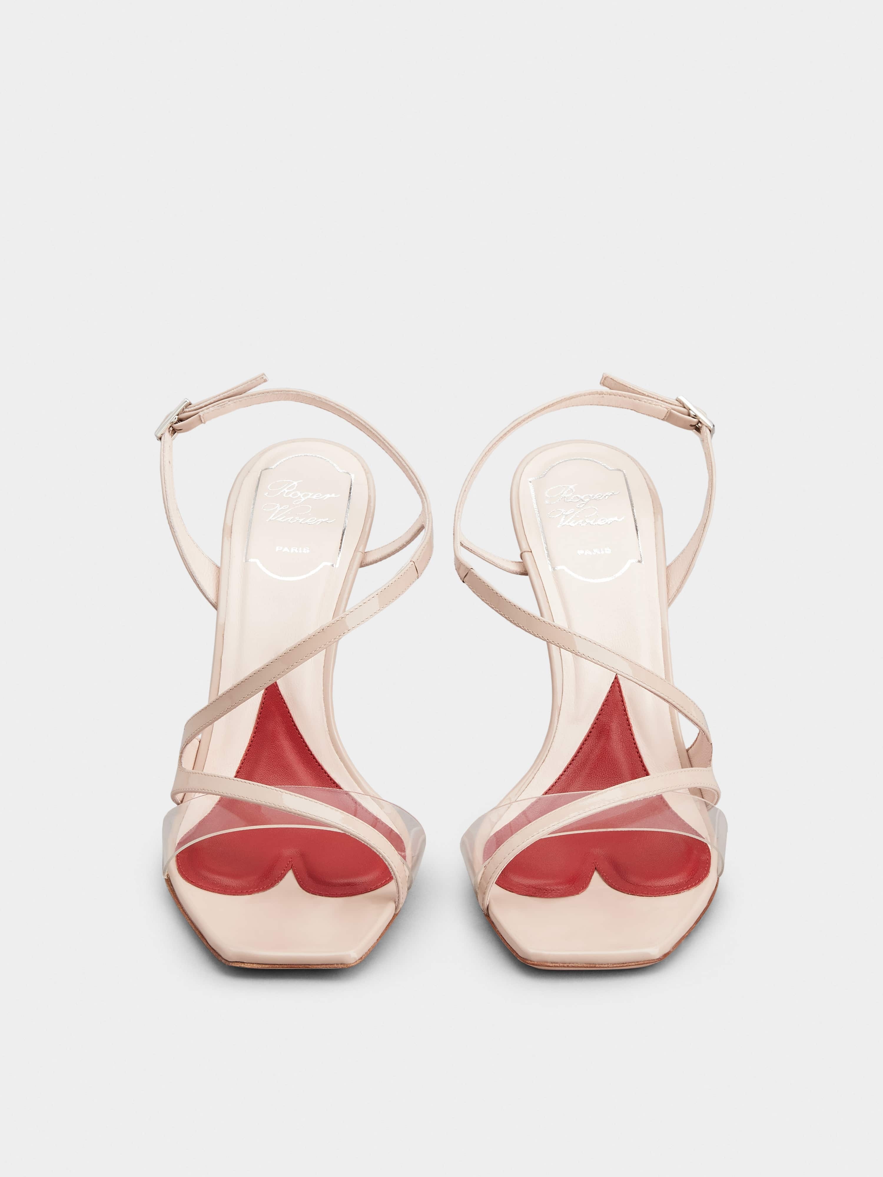 I Love Vivier Sandals in PVC and Patent Leather - 7