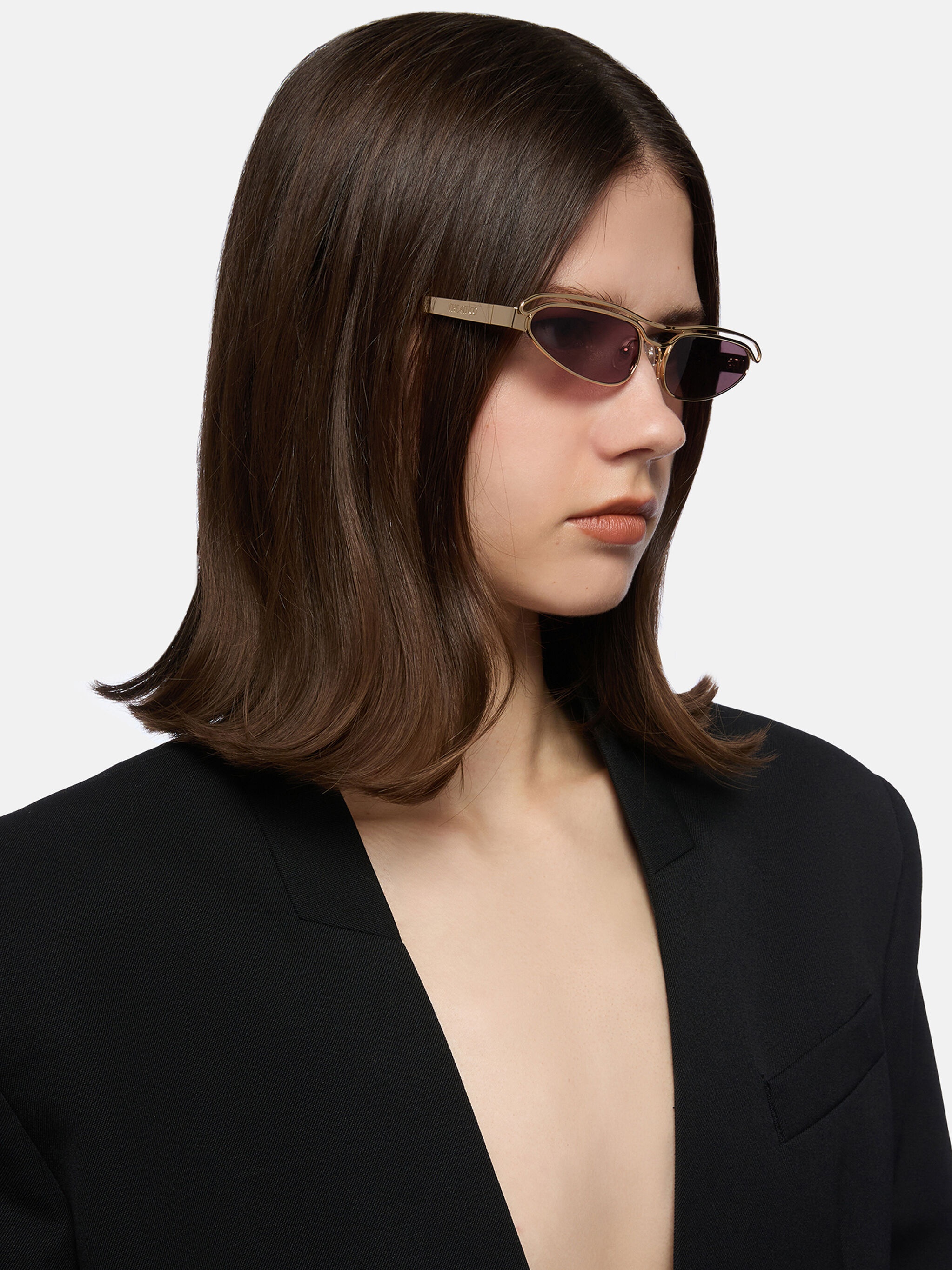 BLACK AND GOLD SUNGLASSES - 3
