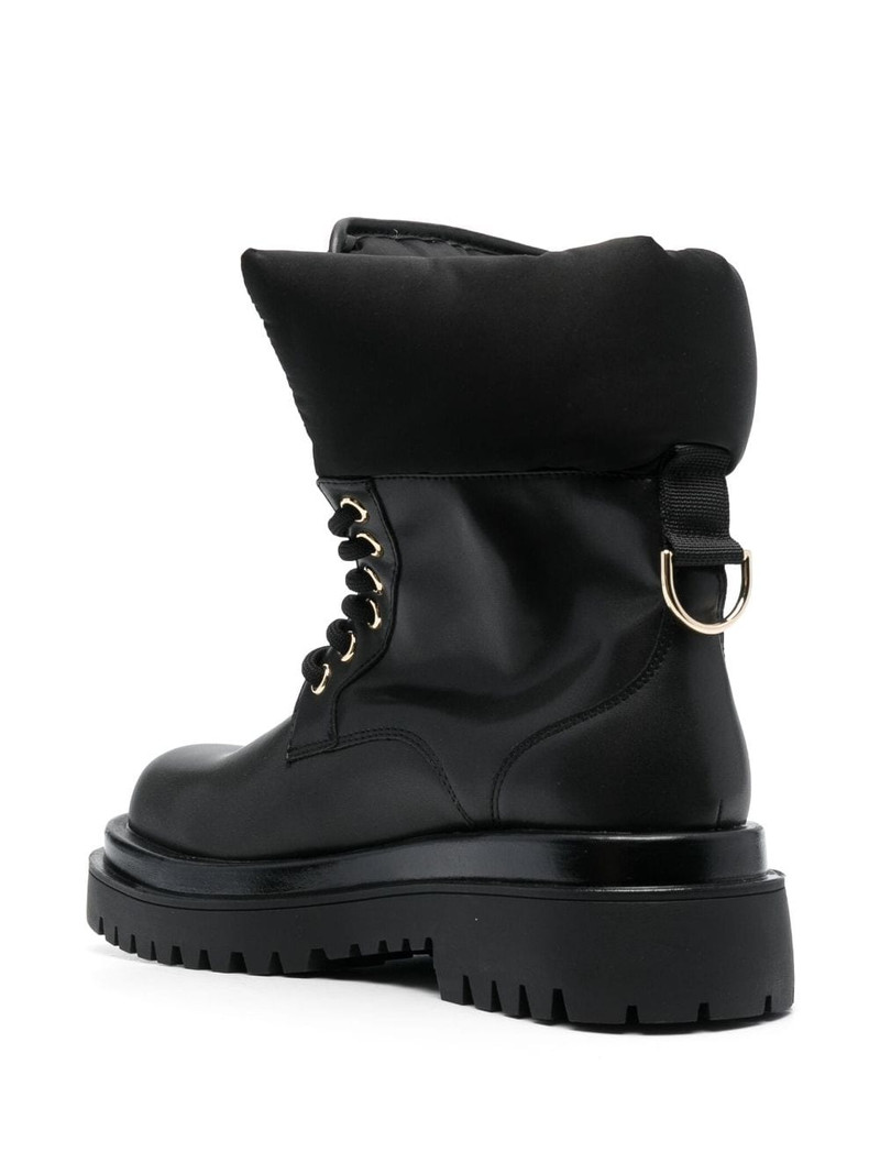 logo-print ankle-length boots 3