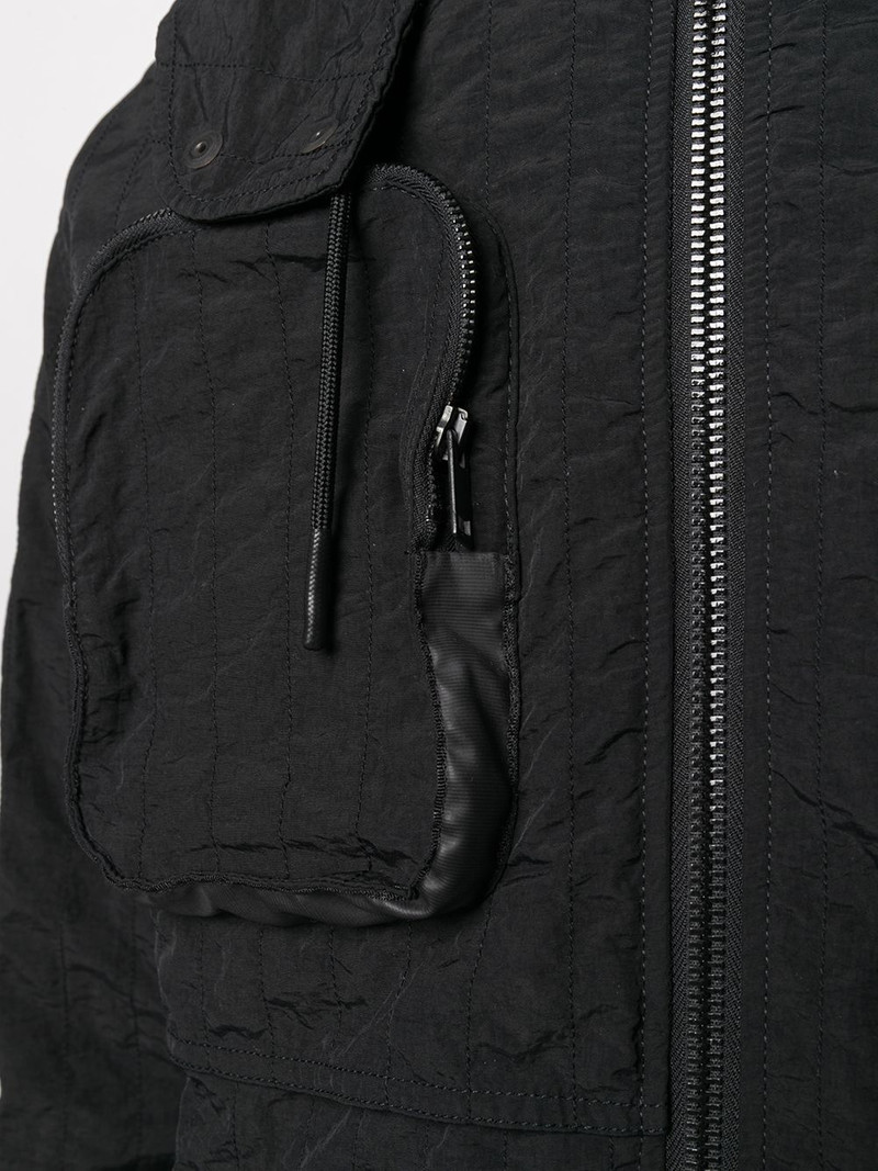 relaxed-fit hooded jacket 5