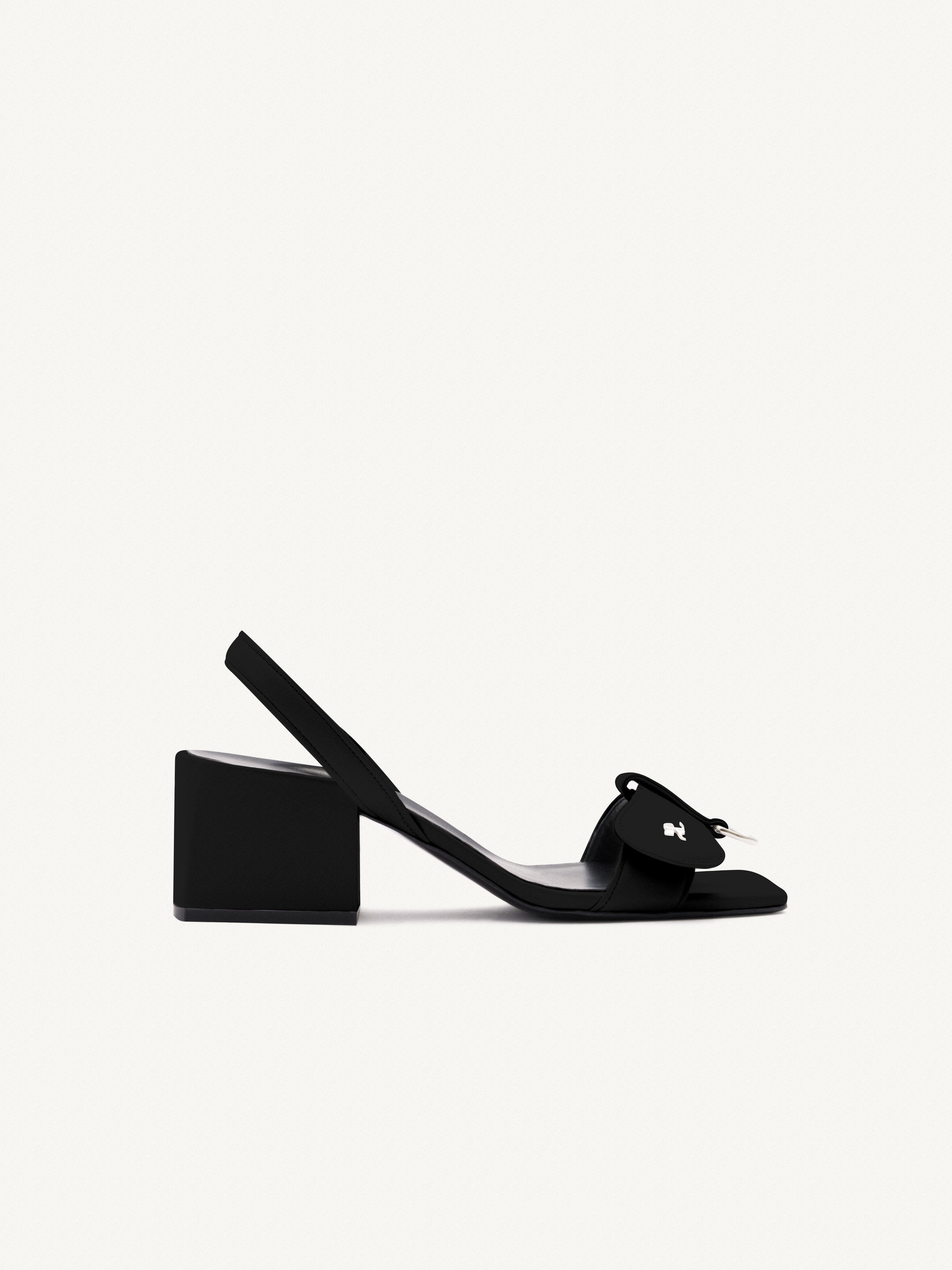 LOOP LEATHER SANDALS - 1
