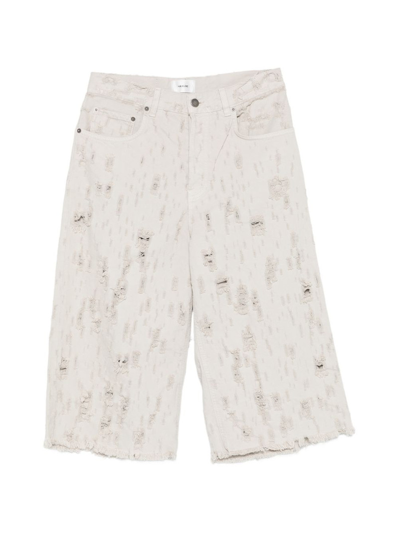 Beck Bull Destroy distressed shorts 1