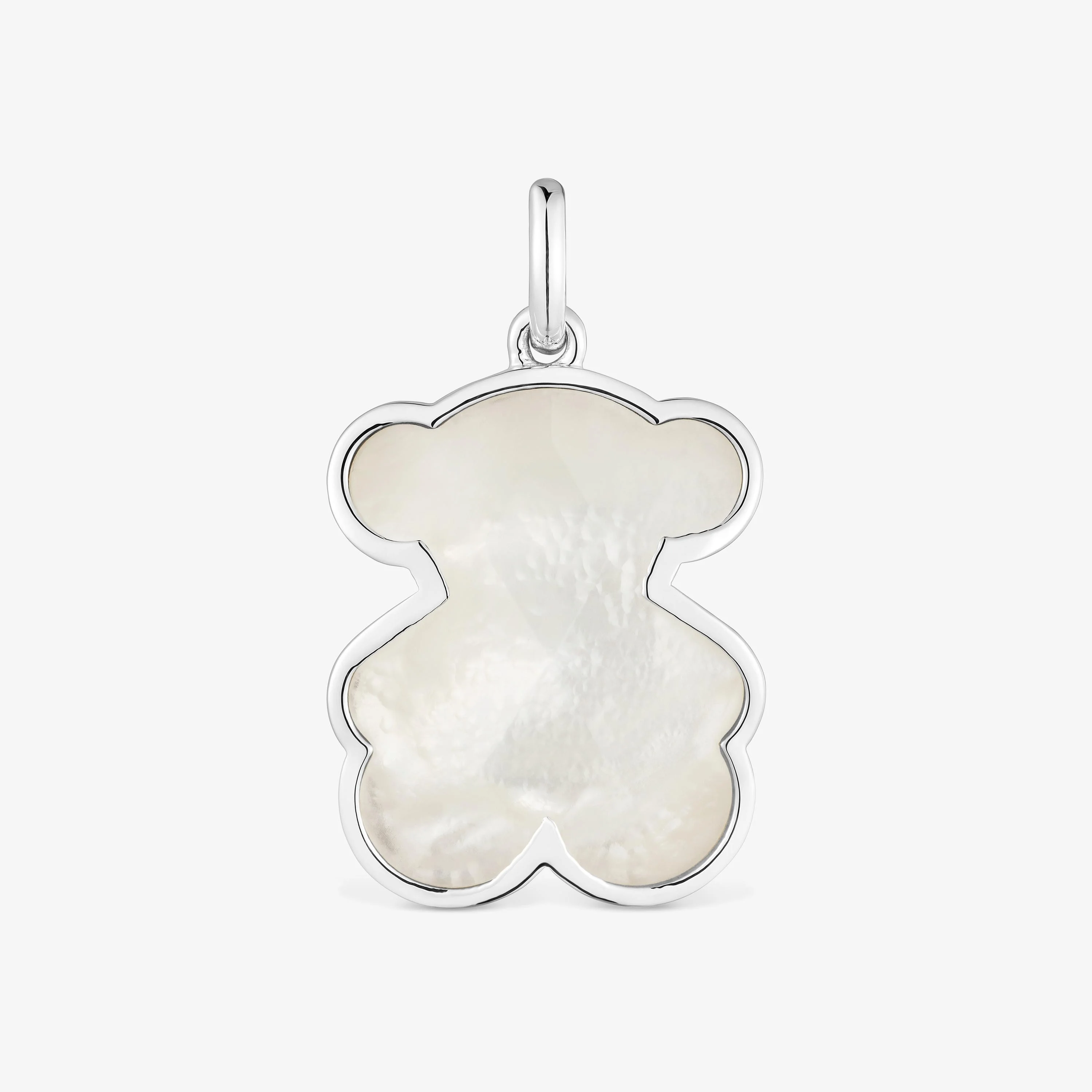Medium silver Pendant with mother-of-pearl bear motif TOUS Icon Color - 1