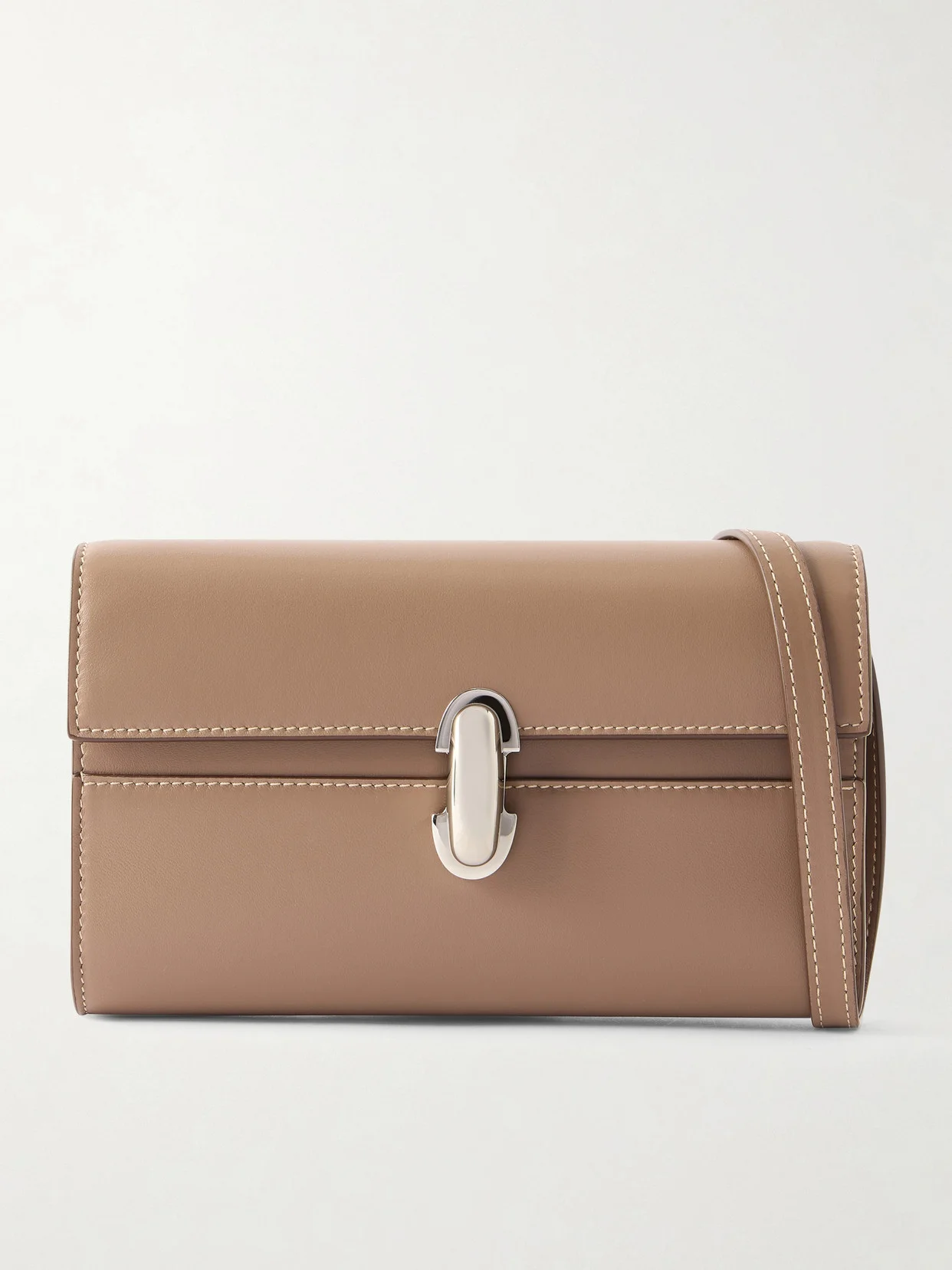 Symmetry Mini Leather Shoulder Bag - 1
