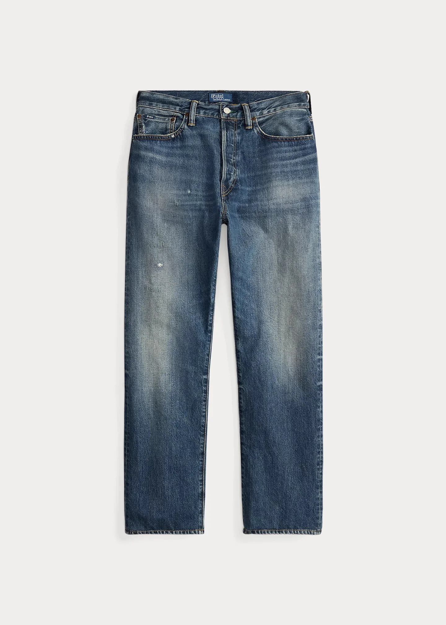Heritage Straight Distressed Jean - 1