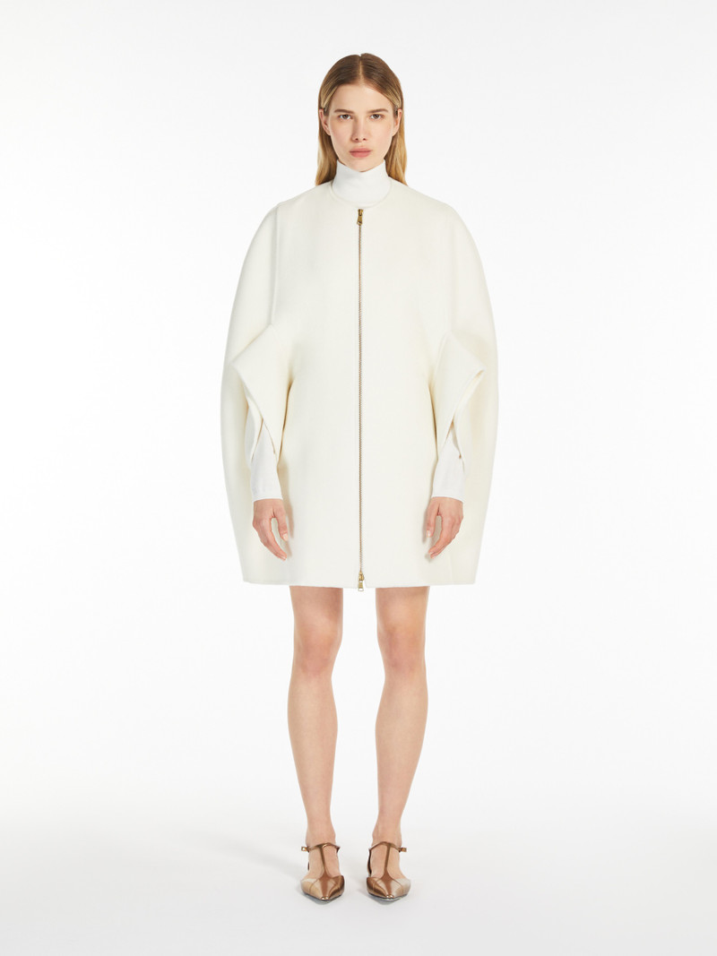 PLACIDO Cashmere mouflon cape 3