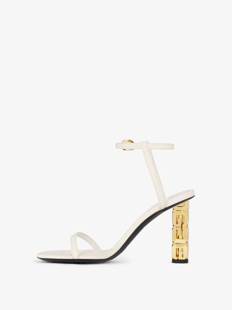 Givenchy G CUBE SANDALS IN NAPPA LEATHER outlook