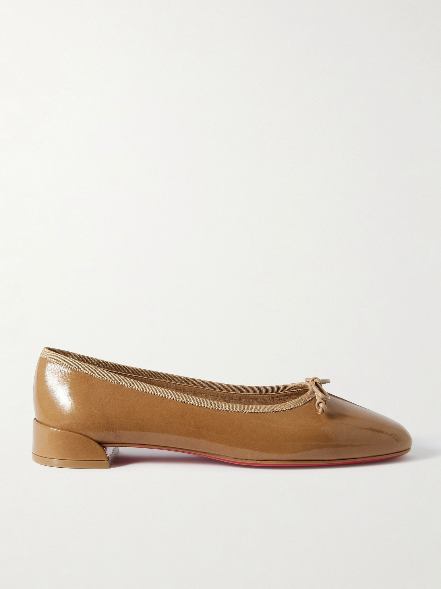 Sweetie Jane patent-leather flats Sand - 1