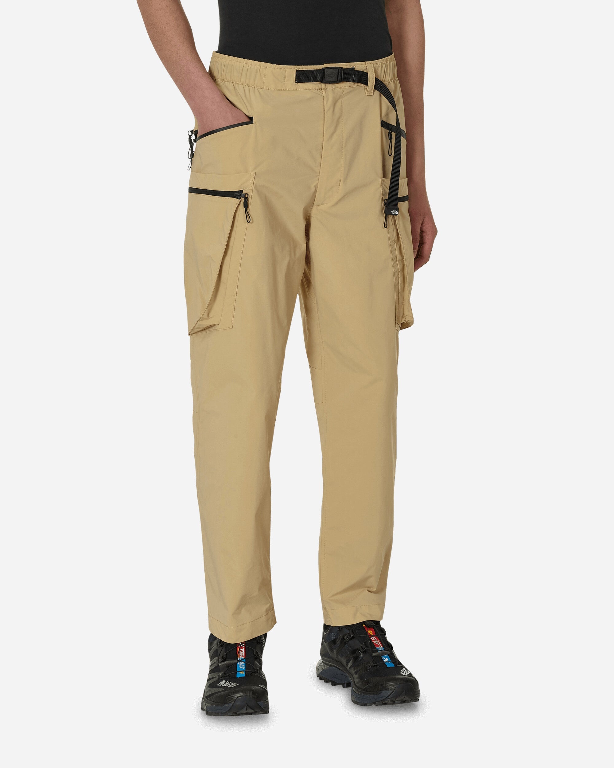 Relaxed Woven Pants Khaki Stone - 1