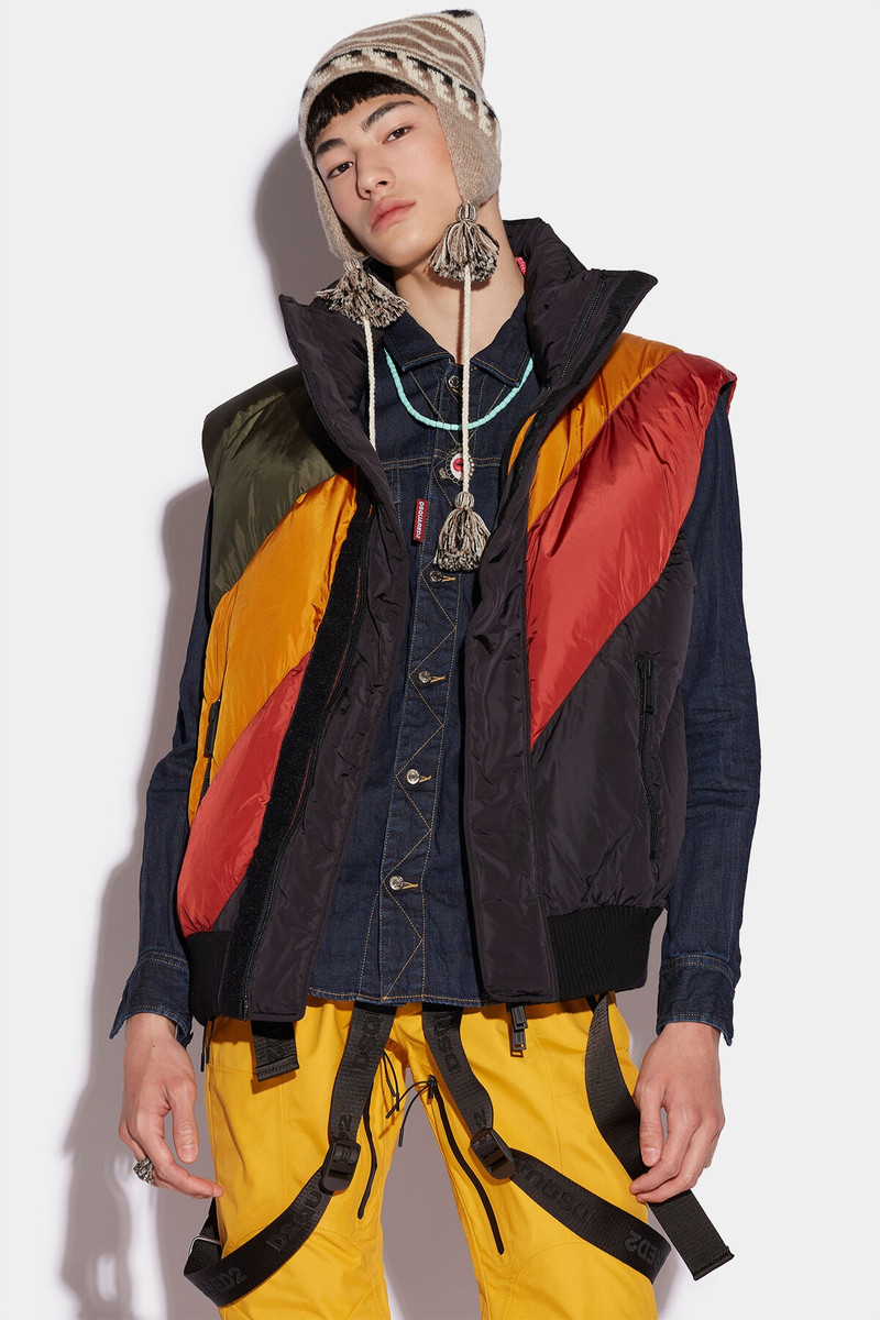 D-QUILTING PUFFER VEST 1