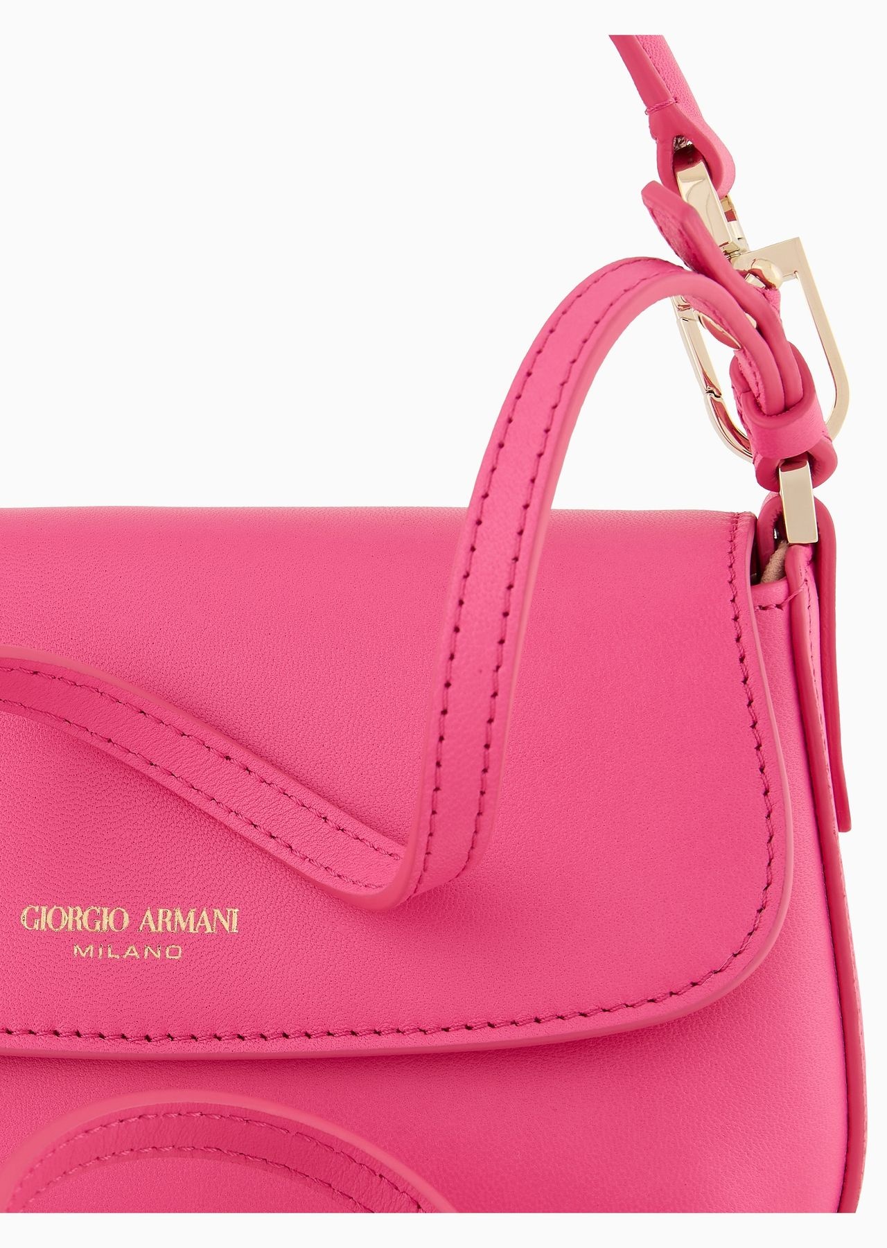 Mini la Prima nappa-leather handbag - 5
