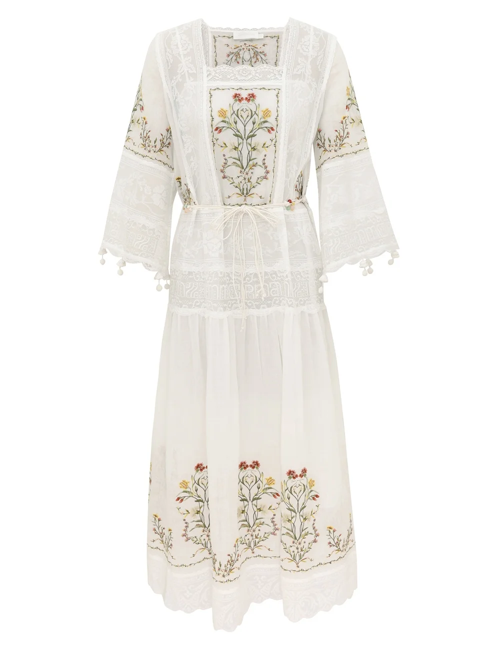 FAIRLIGHT EMBROIDERED MIDI - 1