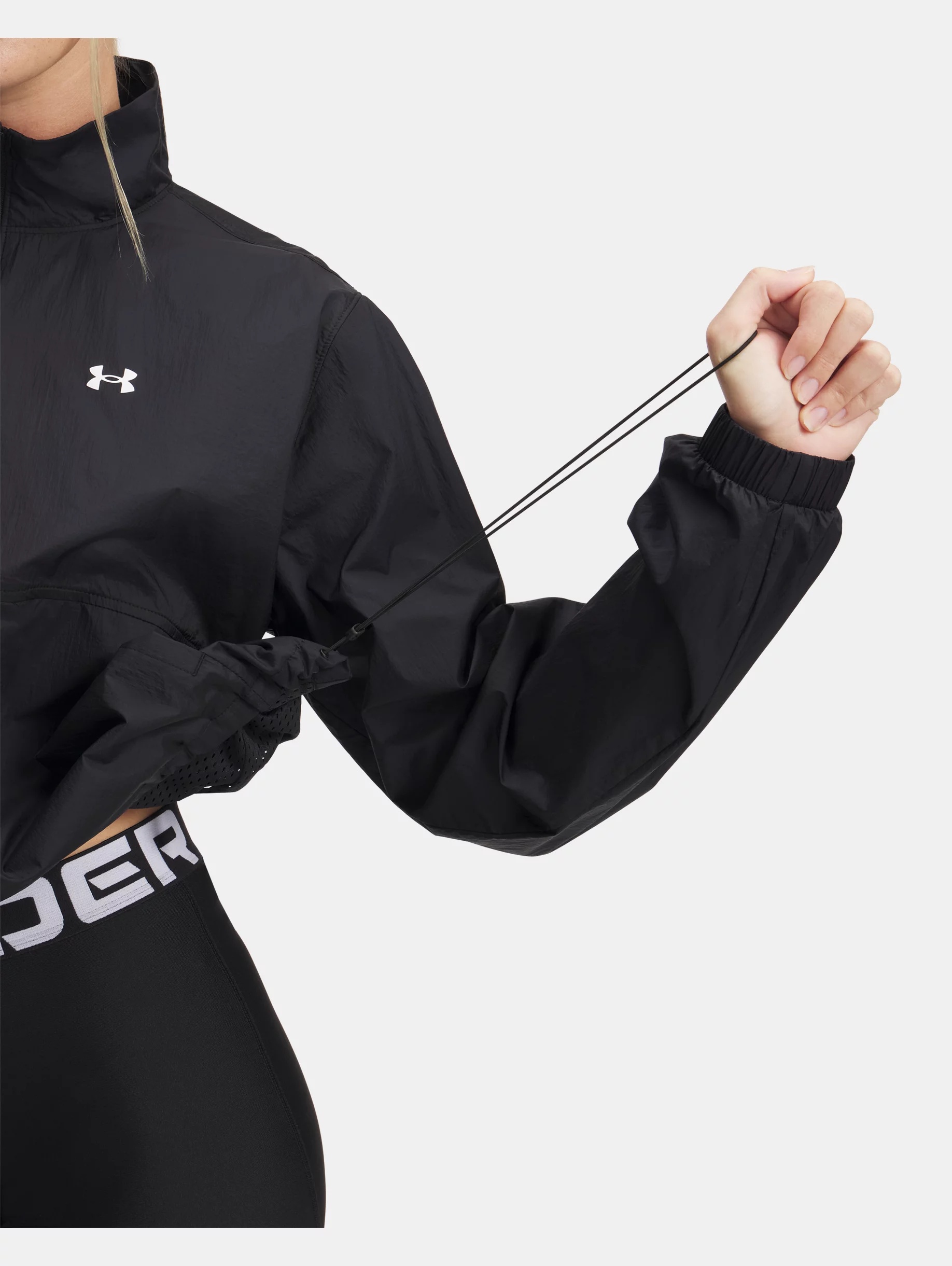 Women's UA Rival Woven ½ Zip Anorak - 3