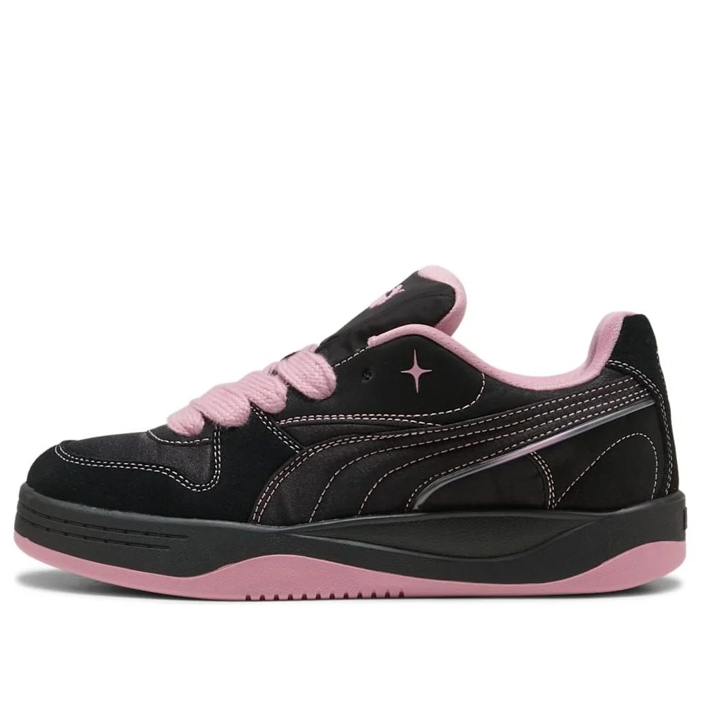 (WMNS) PUMA Park Luna Satin 'Princess Black Newlywed Pink' 402514-02 - 1