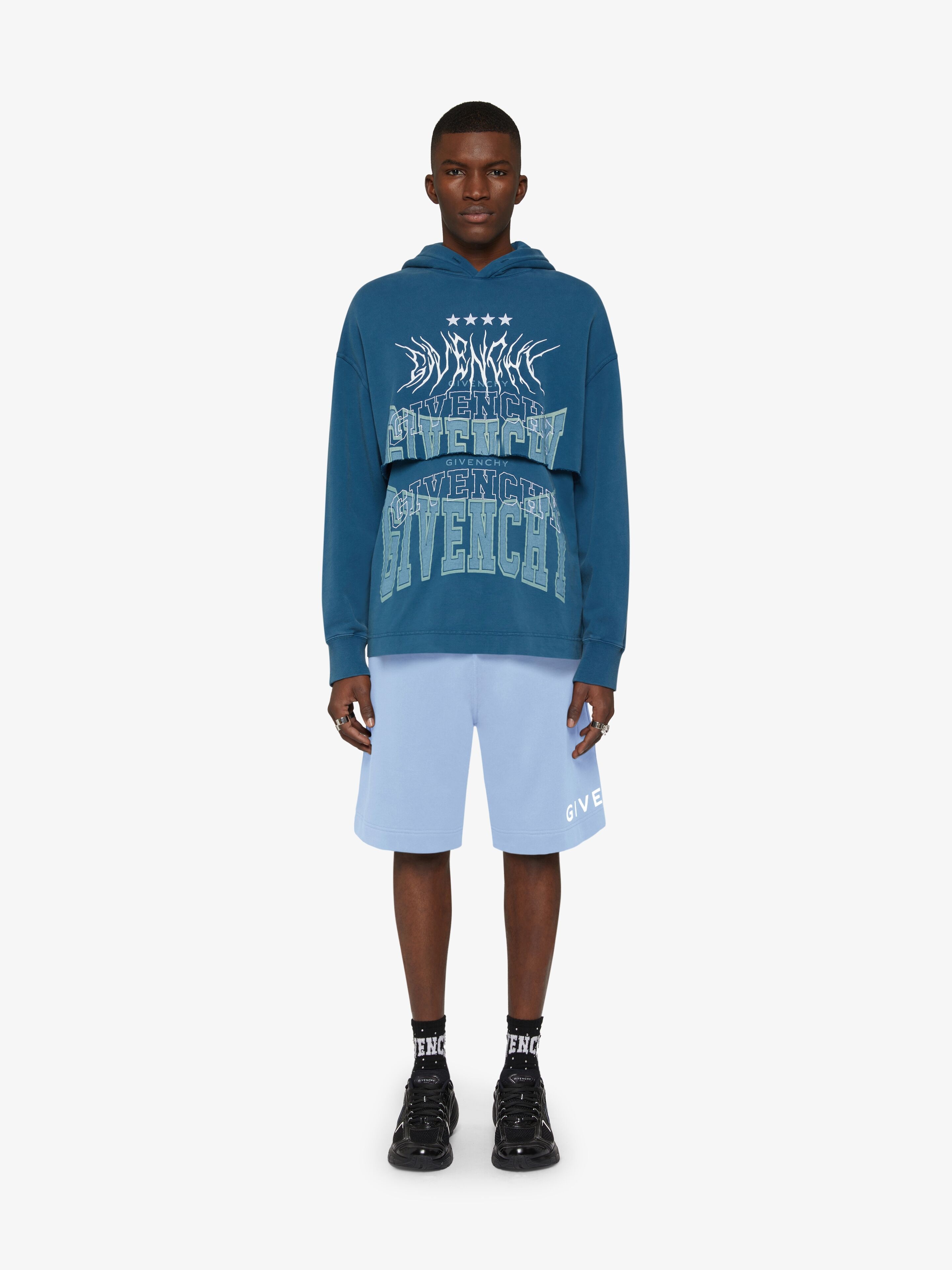 GIVENCHY ARCHETYPE BERMUDA SHORTS IN FLEECE - 2