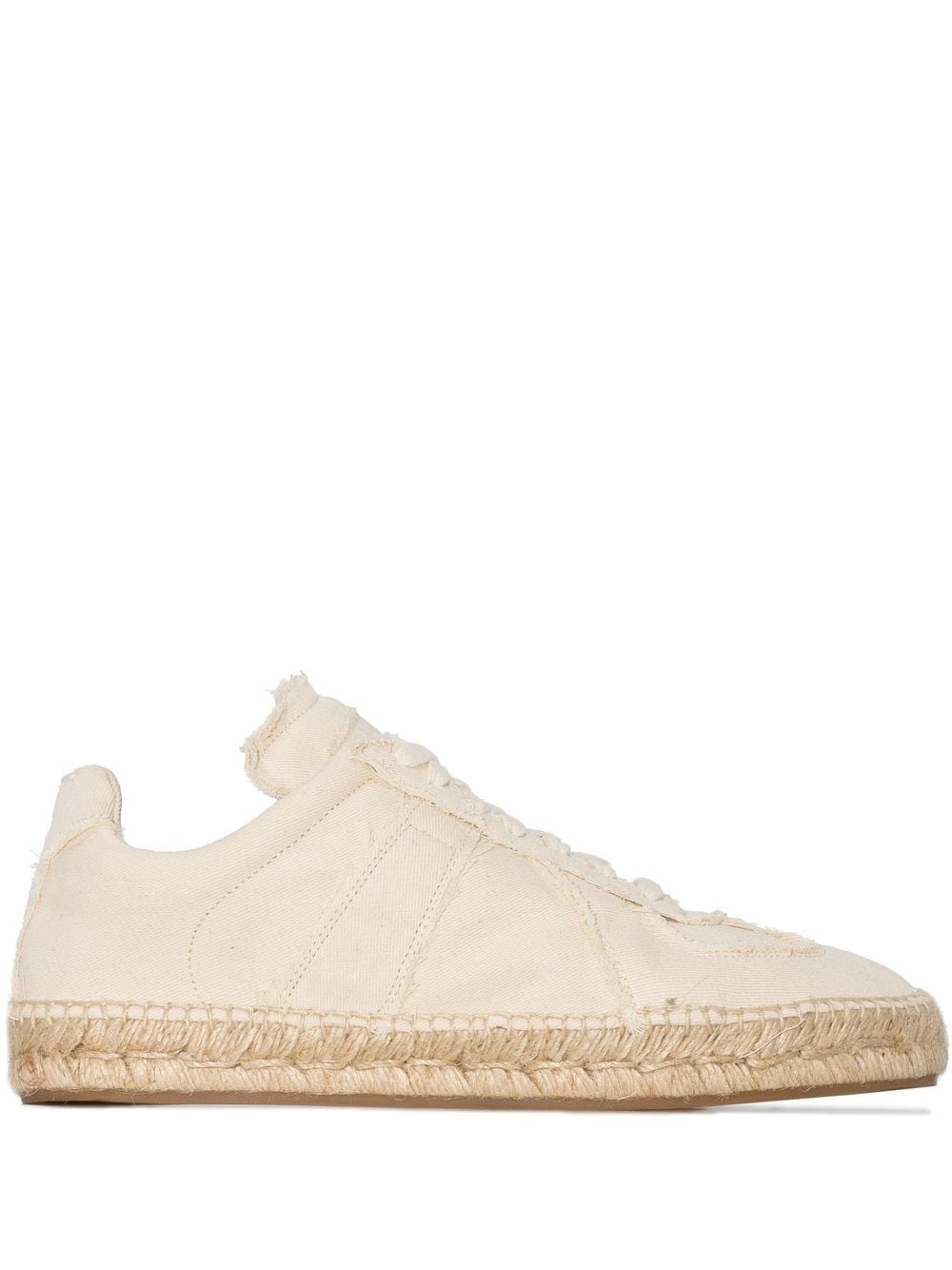 Replica canvas espadrille sneakers - 1