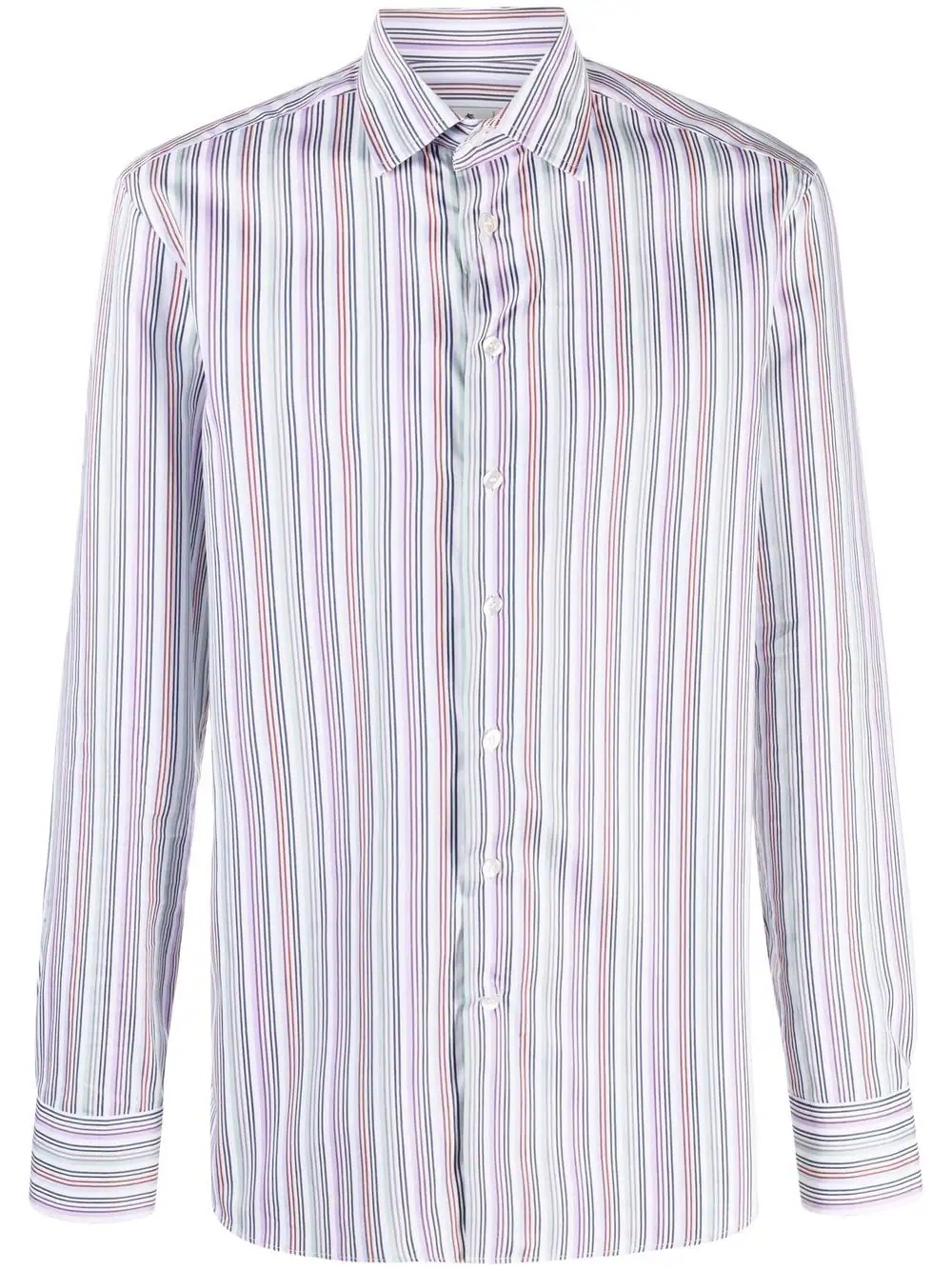 striped cotton shirt - 1