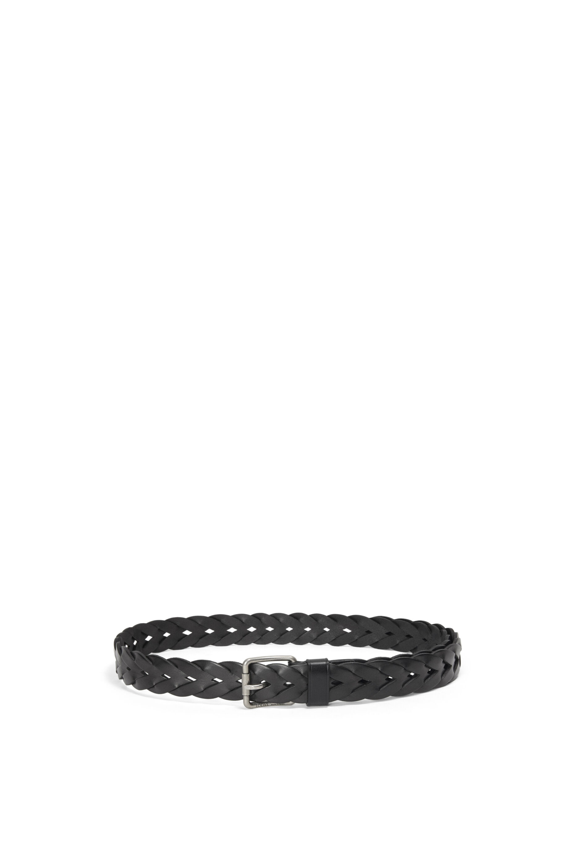 Roller Curve woven belt in vegetable-tanned calfskin - 1