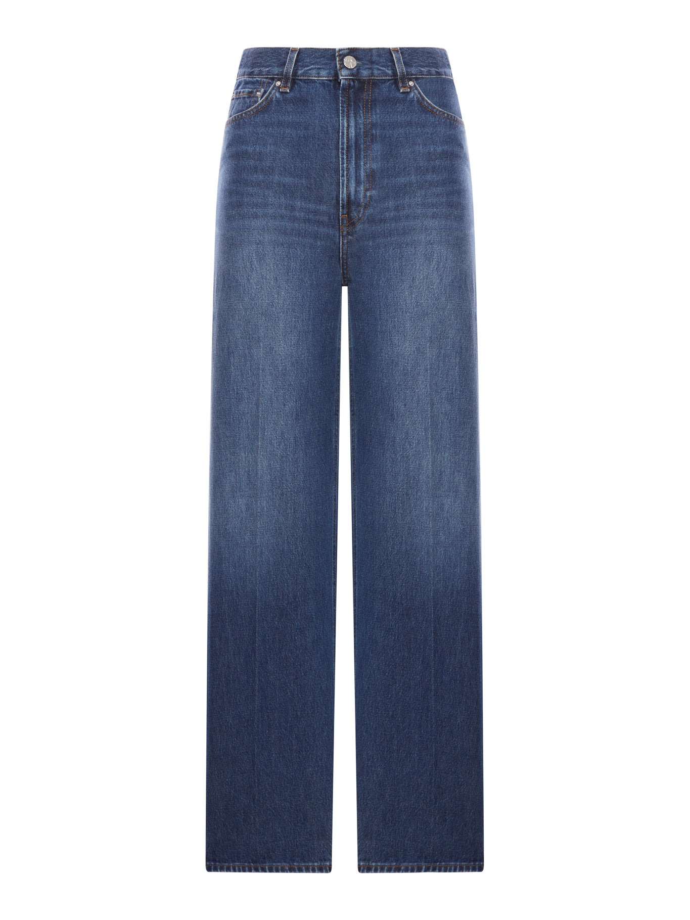 WIDE LEG DENIM JEANS - 2