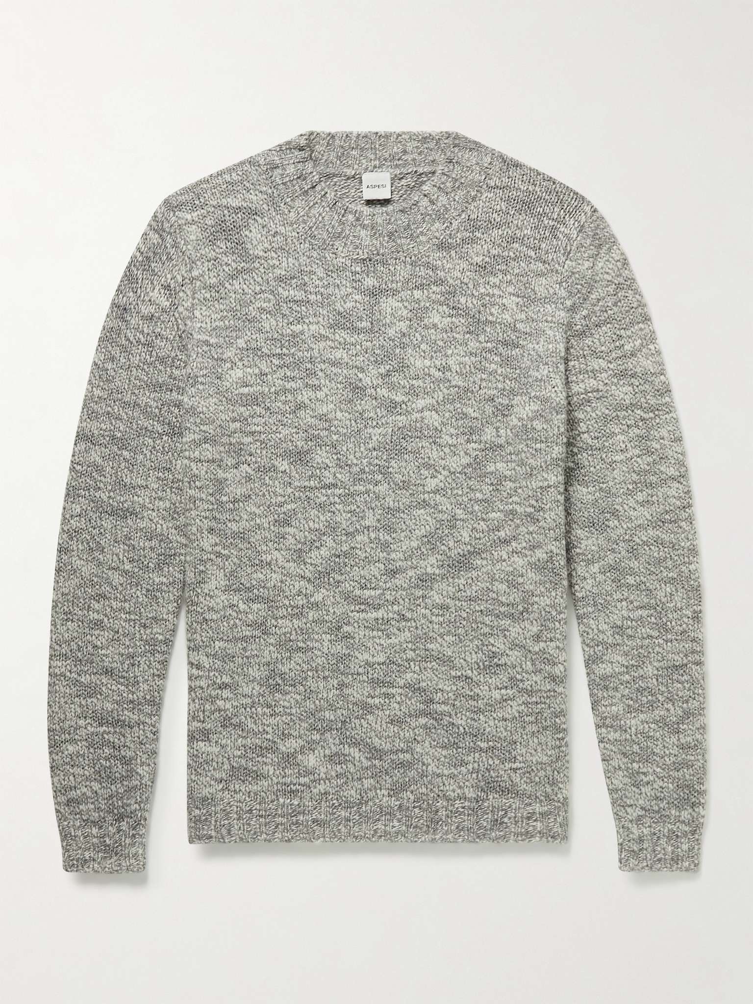 Wool and Cashmere-Blend Sweater - 1