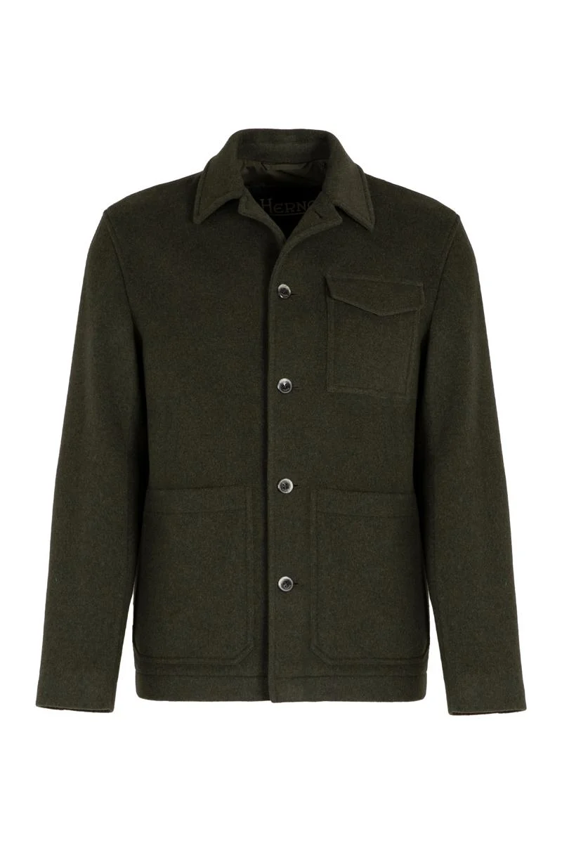 Herno Wool Overshirt - 1